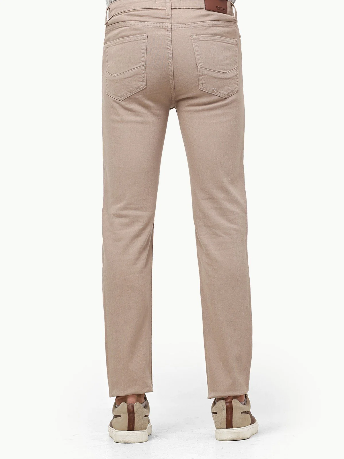 Men's Beige Jeans - EMBPD23-005 - Image 5