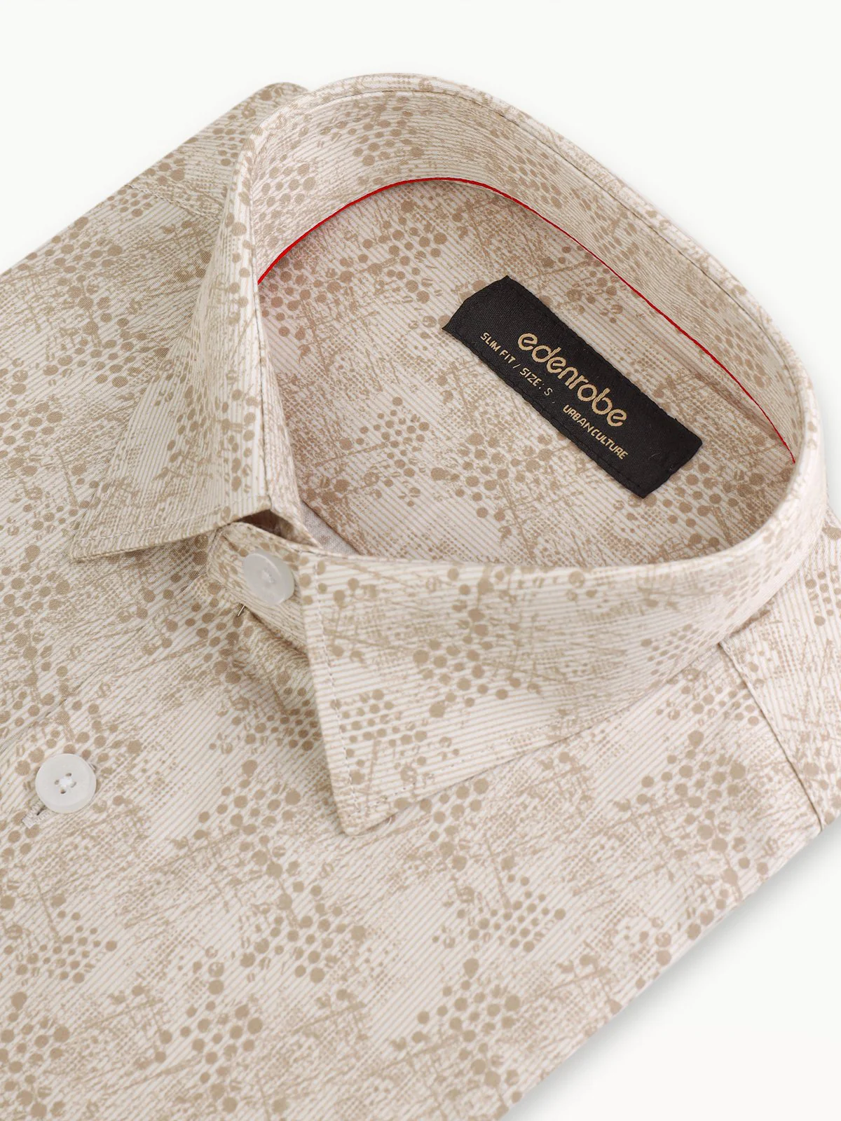 Men's Beige Shirt - EMTSUC22-163 - Image 3