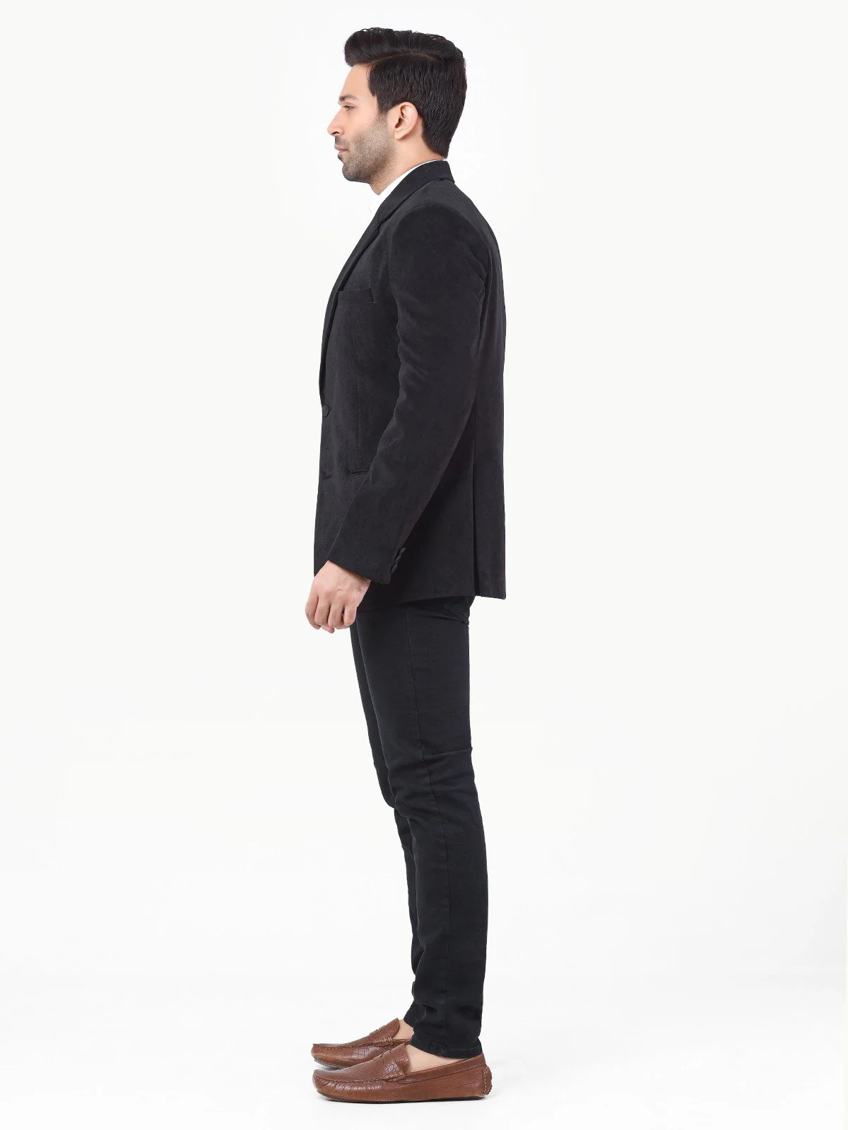Men's Black Blazer - EMTB22-6792 - Image 2
