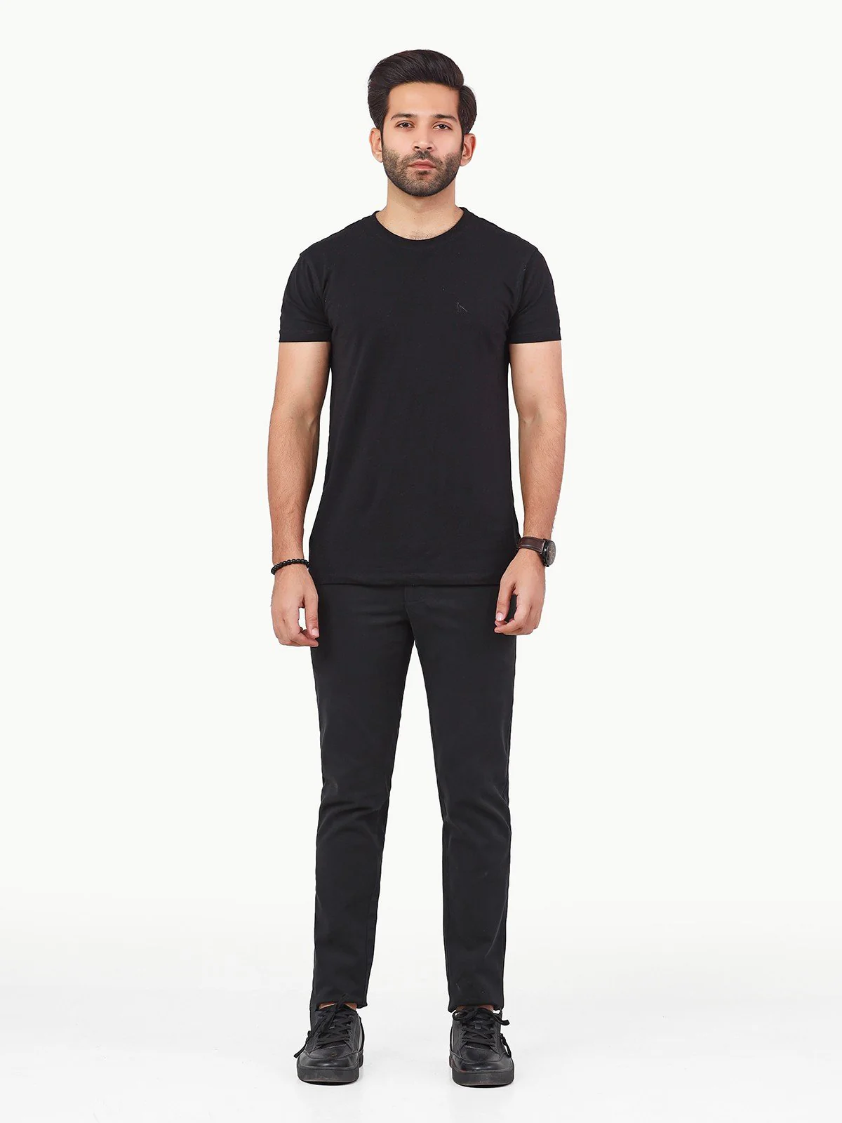 Men's Black Chino Pant - EMBCP22-014 - Image 2