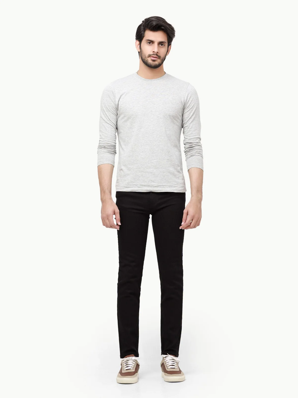 Men's Black Jeans - EMBPD23-011 - Image 2