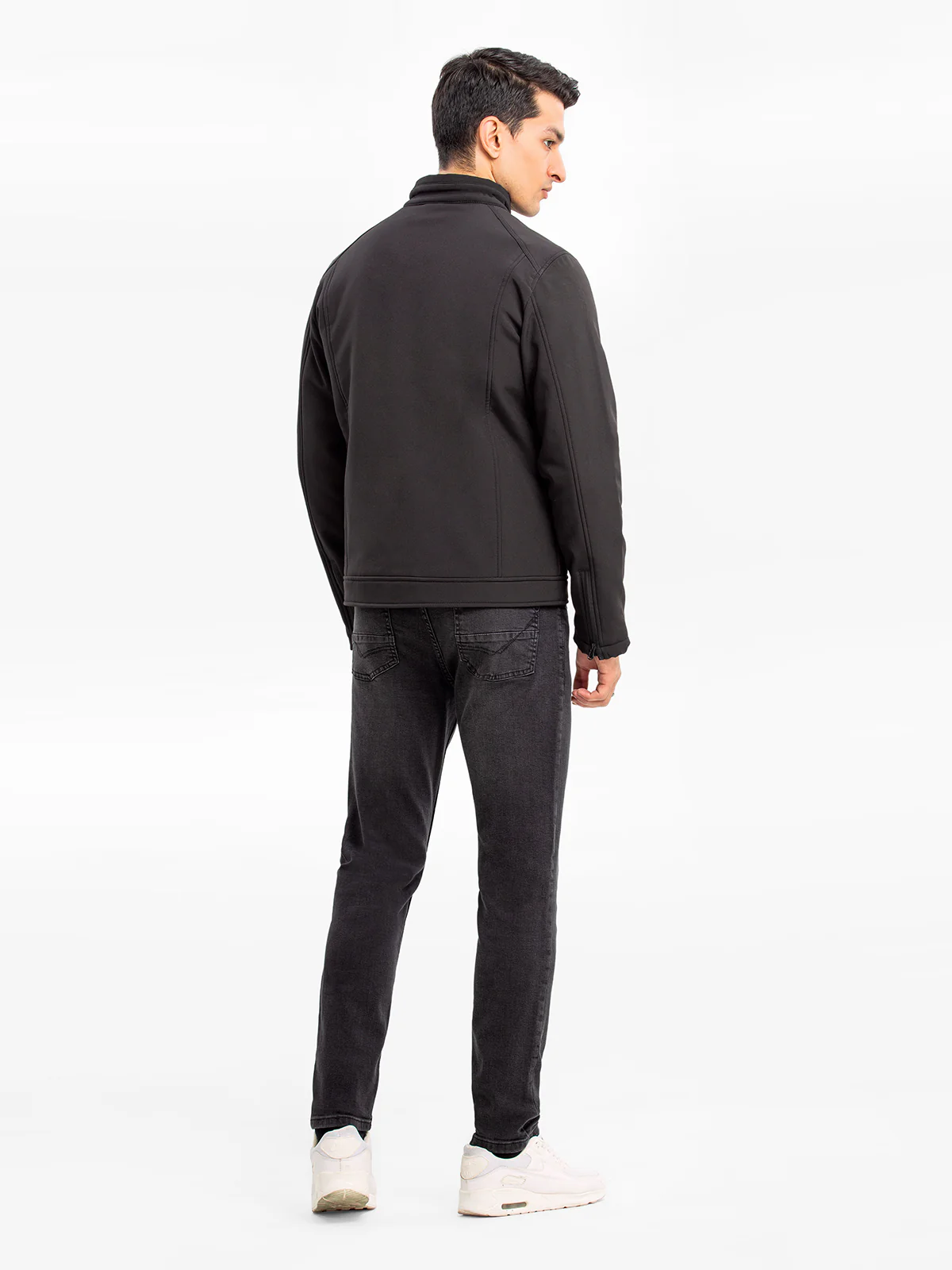 Men's Black Jacket - EMTJ23-005 - Image 5