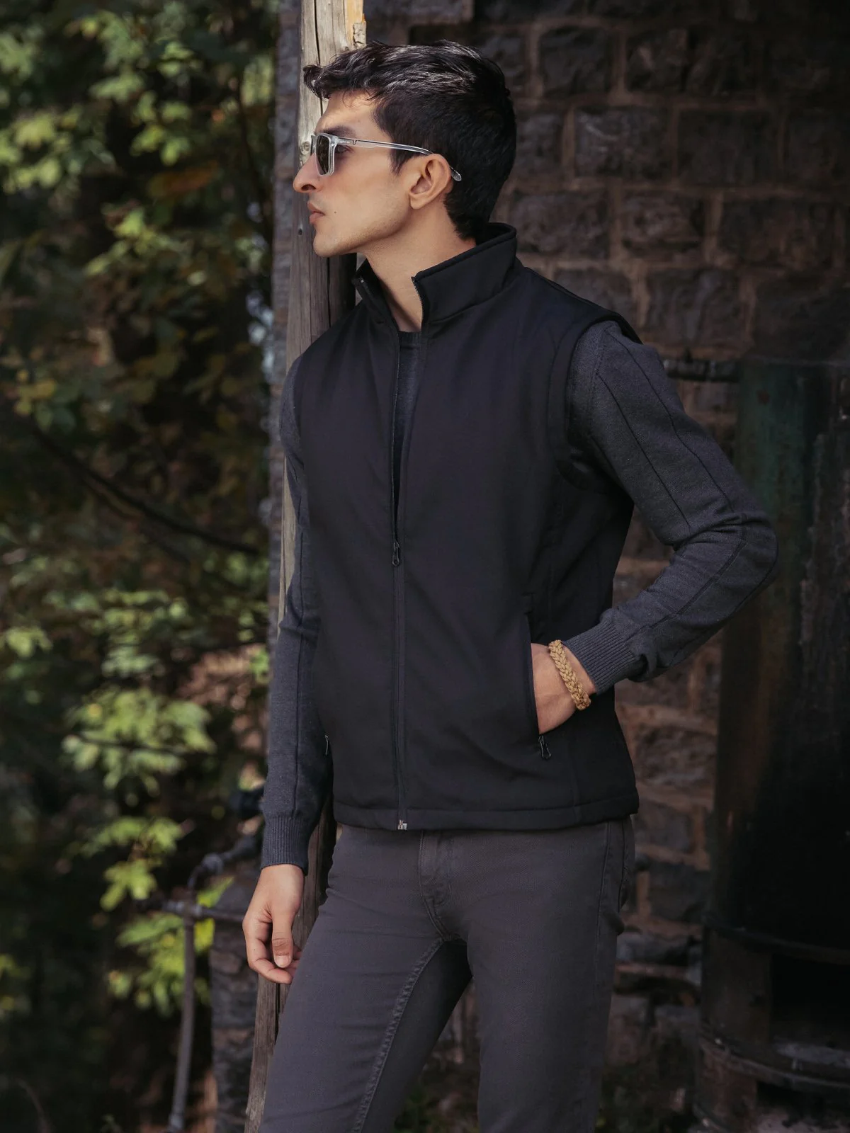 Men's Black Jacket - EMTJ23-006 - Image 5