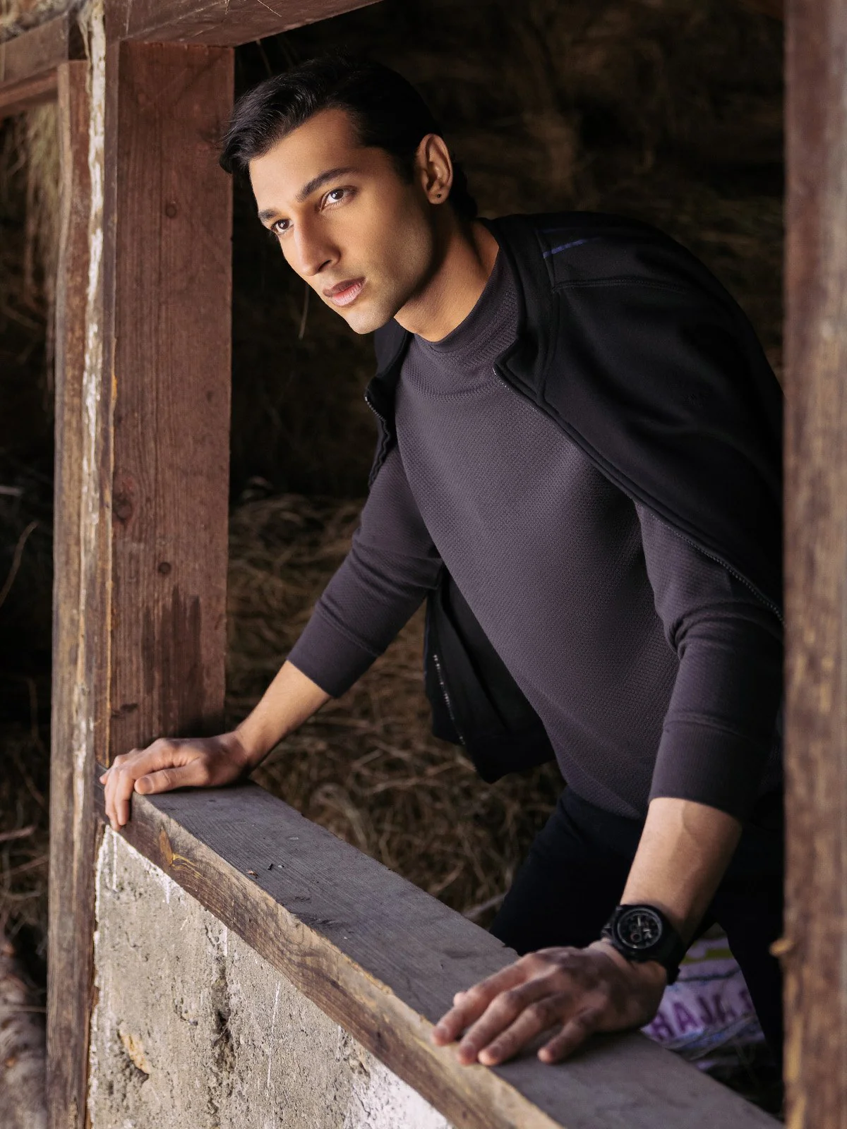 Men's Black Jacket - EMTJK23-001 - Image 4