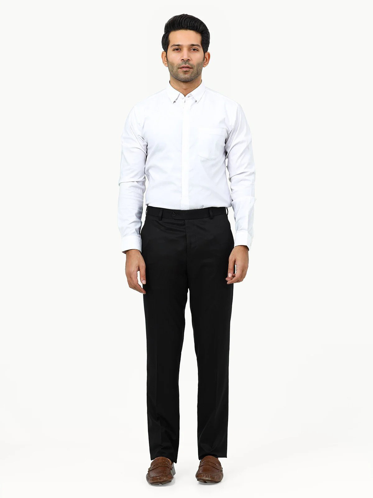 Men's Black Pant - EMBPF22-15224 - Image 2
