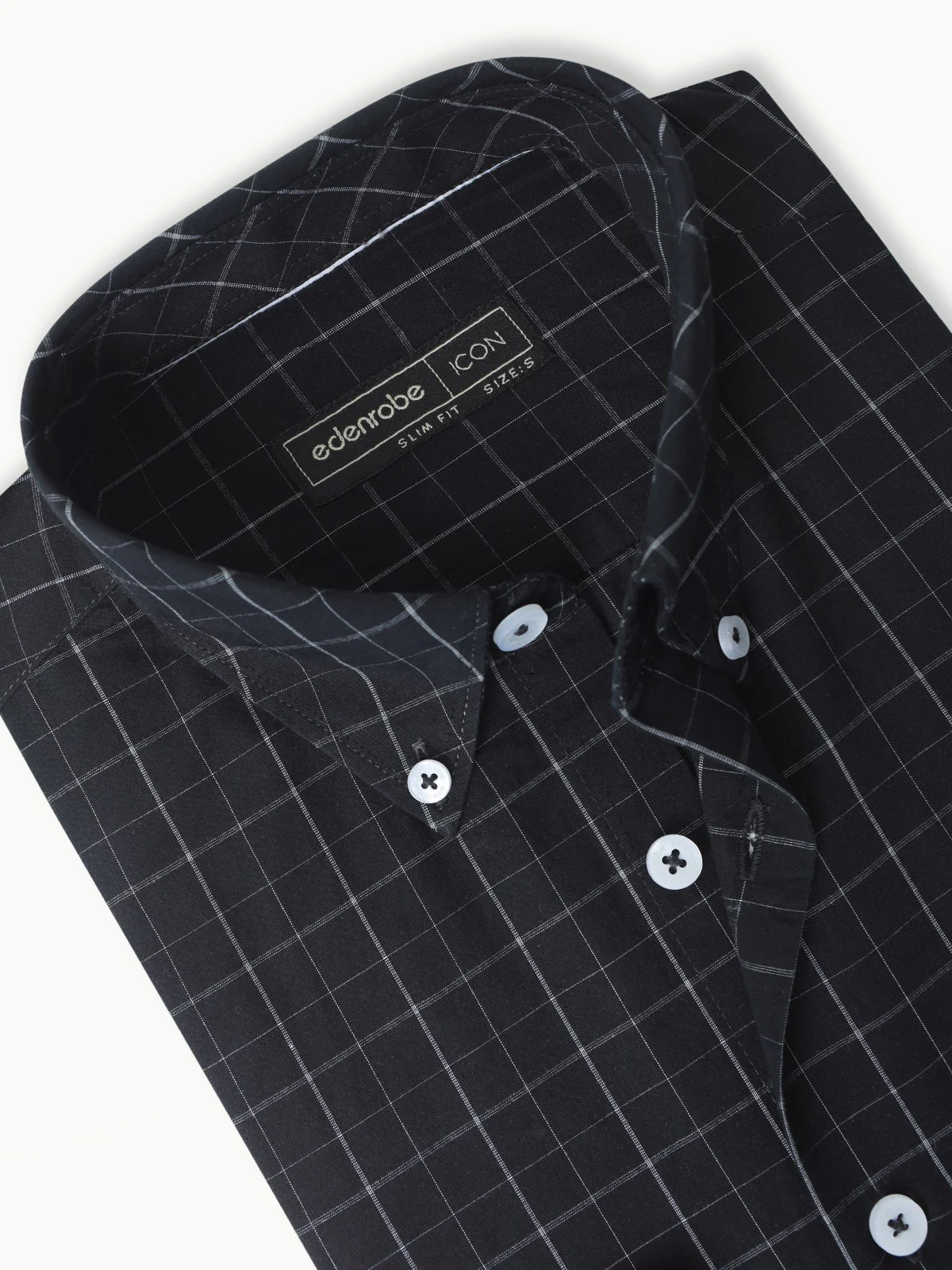 Men's Black Shirt - EMTSI22-50266 - Image 4