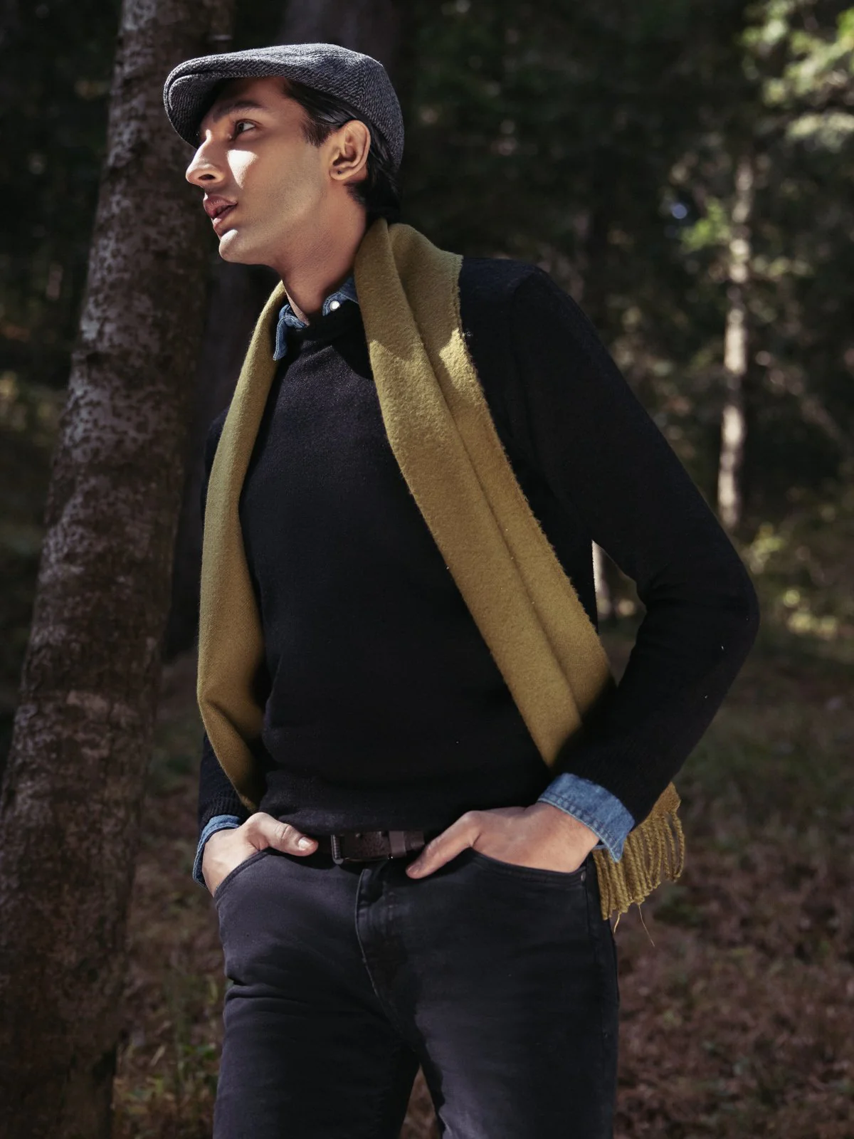Men's Black Sweater - EMTSWT23-007 - Image 3