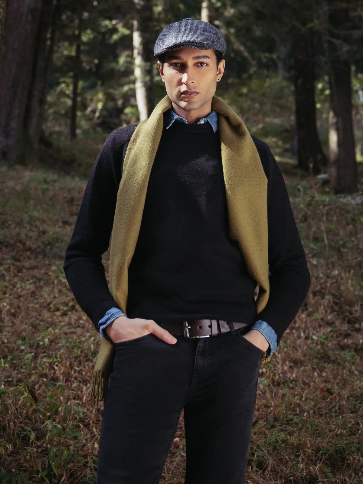 Men's Black Sweater - EMTSWT23-007 - Image 4