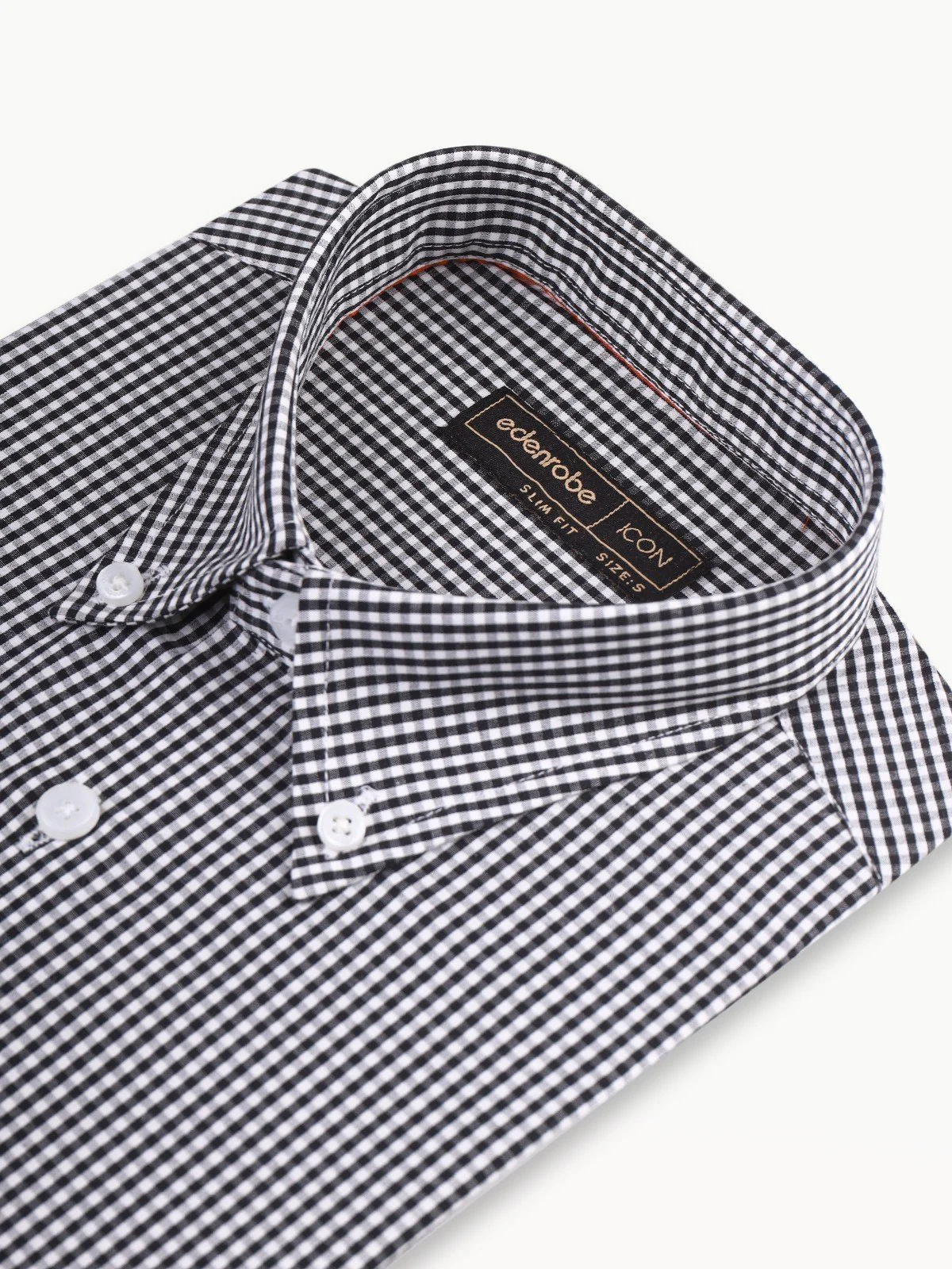 Men's Black & White Shirt - EMTSI22-50262 - Image 2