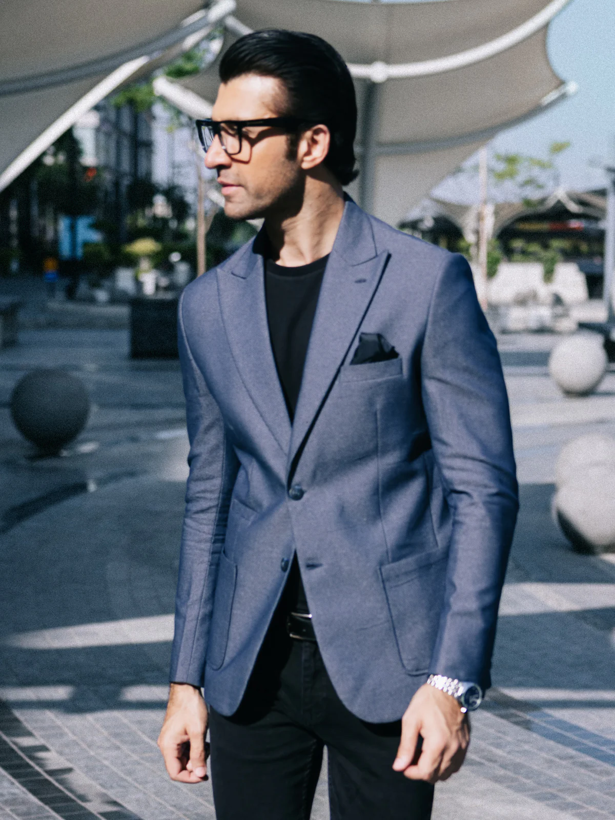 Men's Blue Blazer - EMTB22-6823