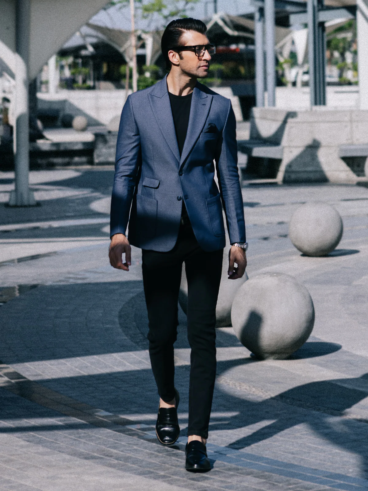 Men's Blue Blazer - EMTB22-6823 - Image 2