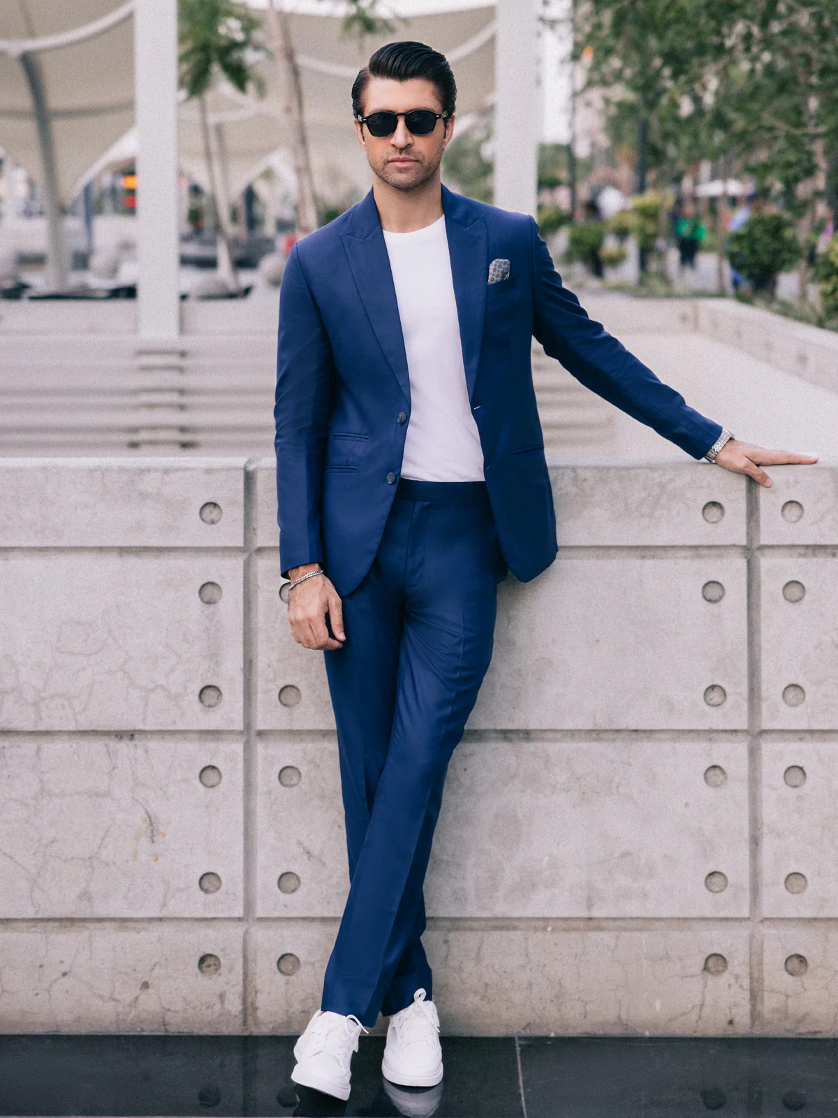 Men's Blue Coat Pant - EMTCP23-6844