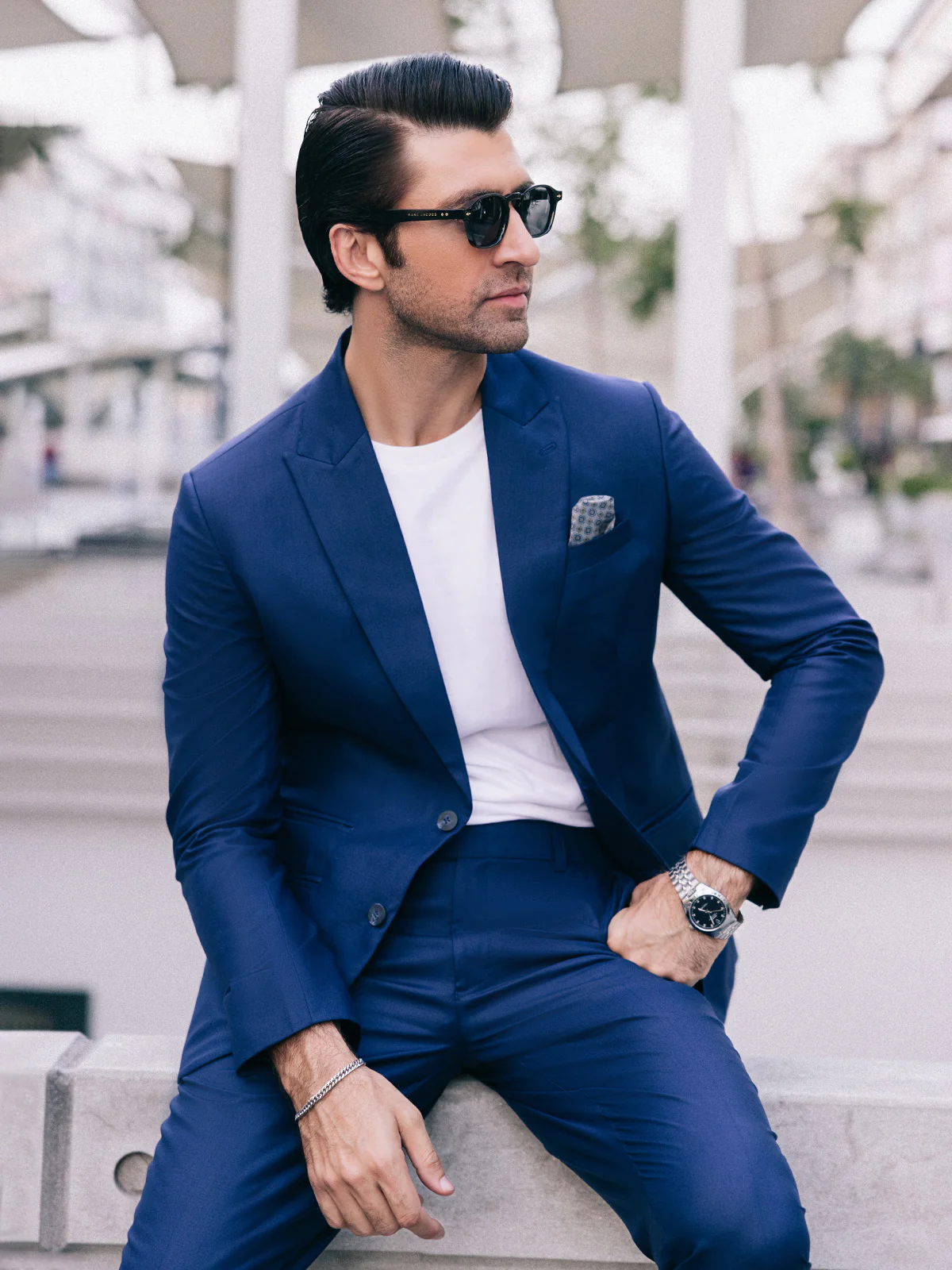 Men's Blue Coat Pant - EMTCP23-6844 - Image 2