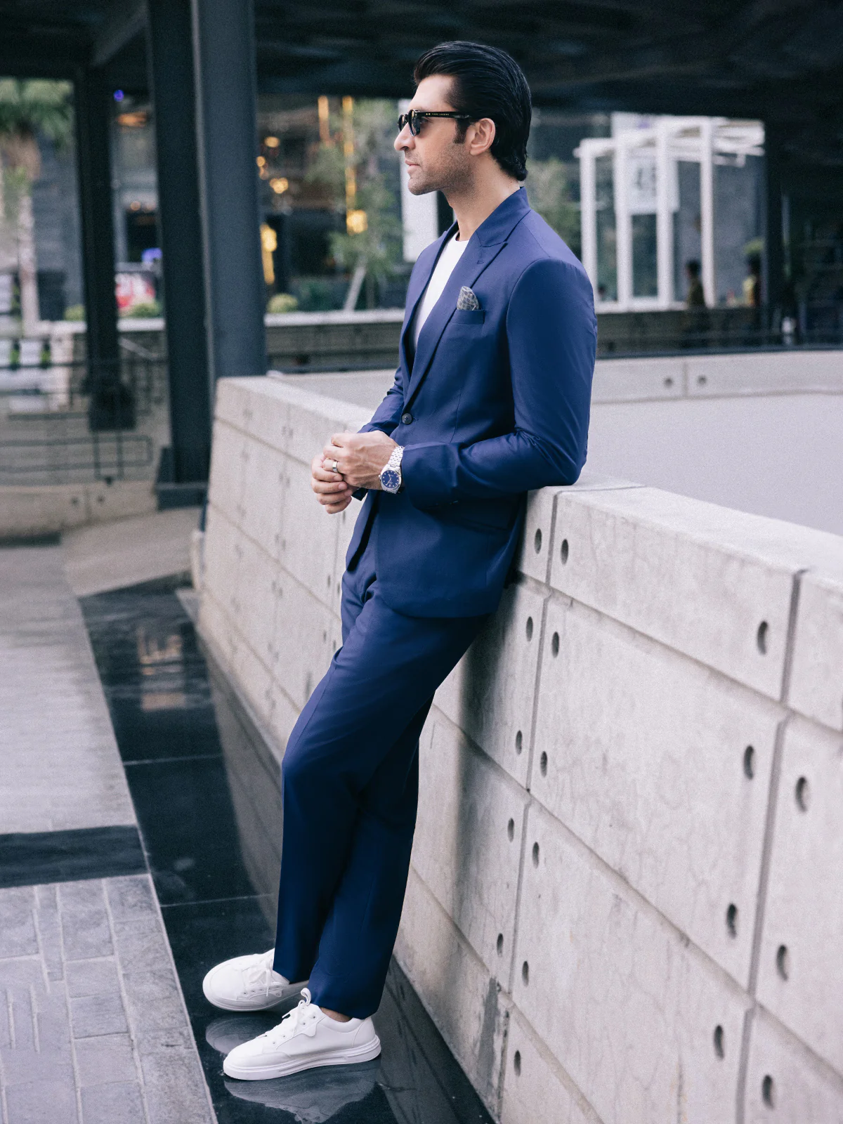 Men's Blue Coat Pant - EMTCP23-6844 - Image 6