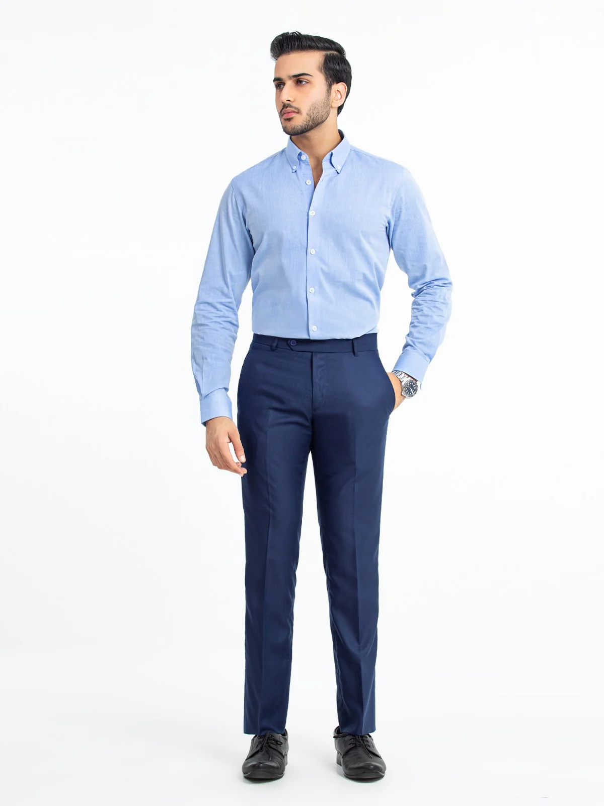 Men's Blue Pant - EMBPF23-15251 - Image 2