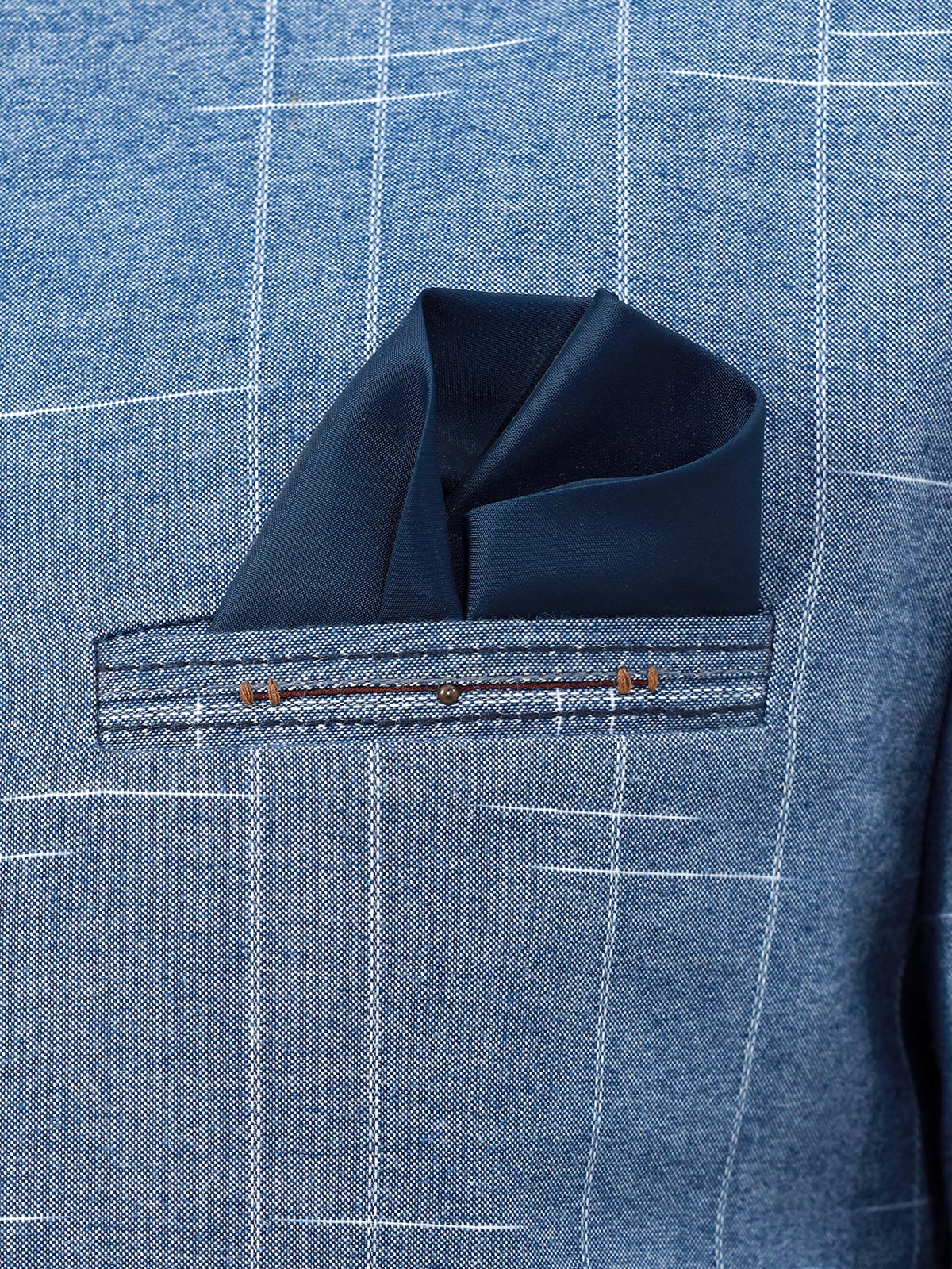 Men's Blue Prince Coat - EMTPC22-005 - Image 5
