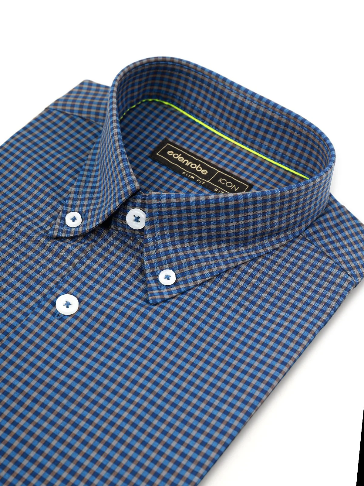 Men's Blue Shirt - EMTSI21-50227 - Image 2