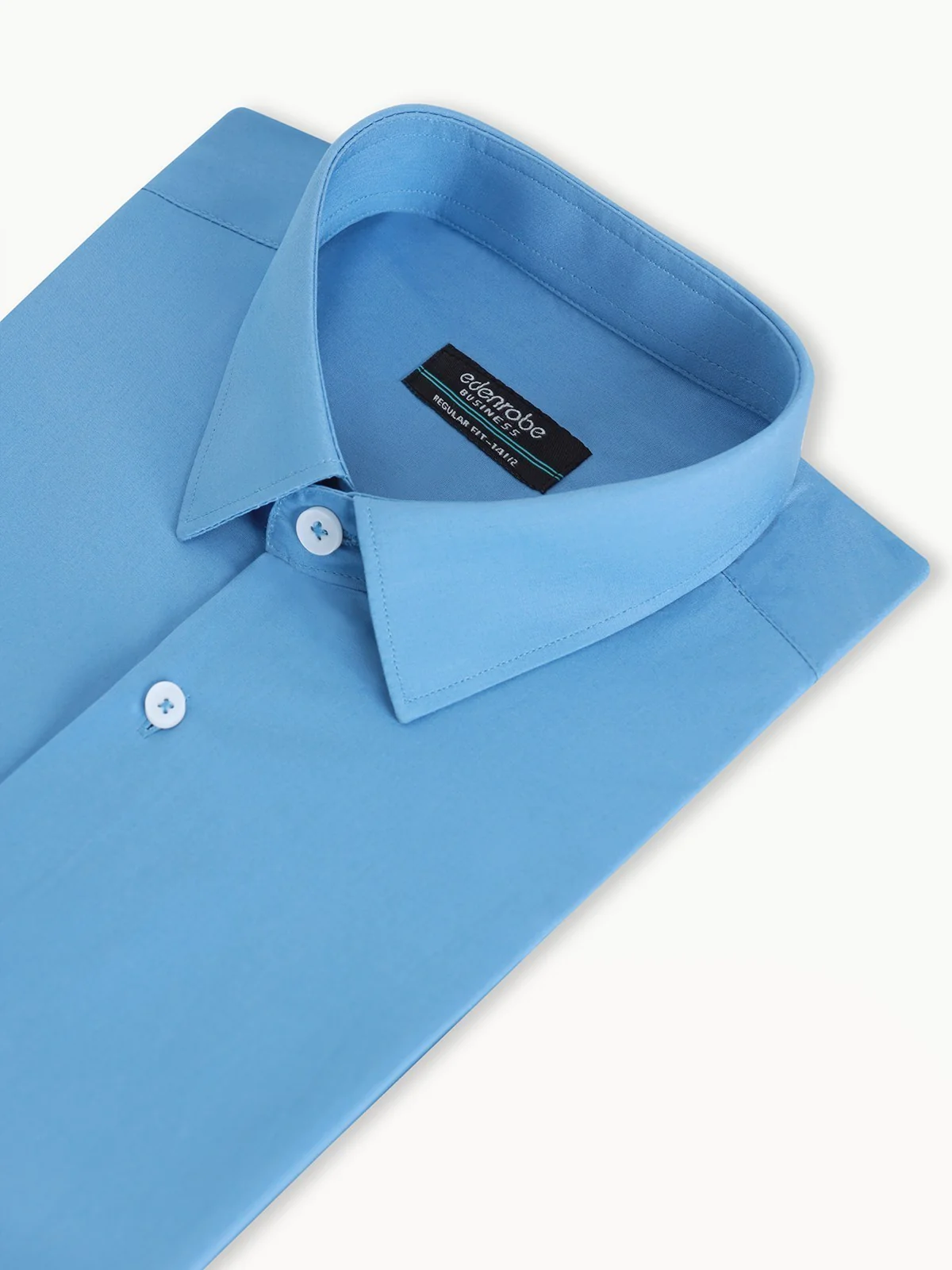 Men's Blue Shirt Plain - EMTSB22-137 - Image 2