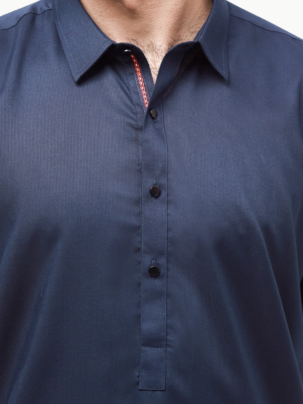 Men's Blue Shalwar Kameez - EMTSW23-99343 - Image 5