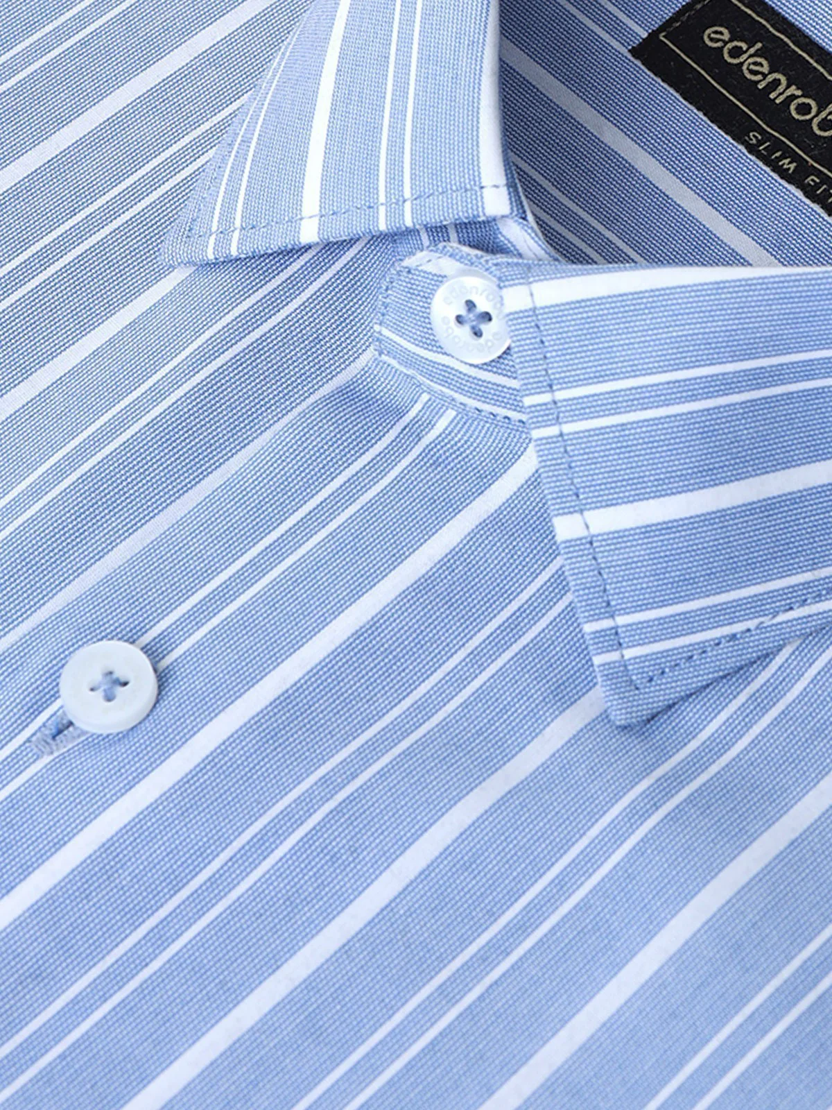 Men's Blue & White Shirt - EMTSI22-50267 - Image 3