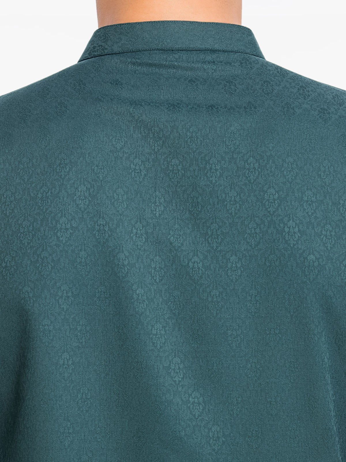 Men's Bottle Green Kurta Ceremonial - EMTKC23W-112 - Image 5