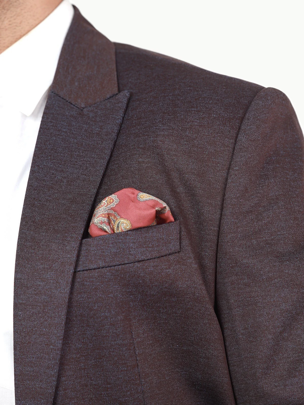 Men's Brown Blazer - EMTB22-6779 - Image 4