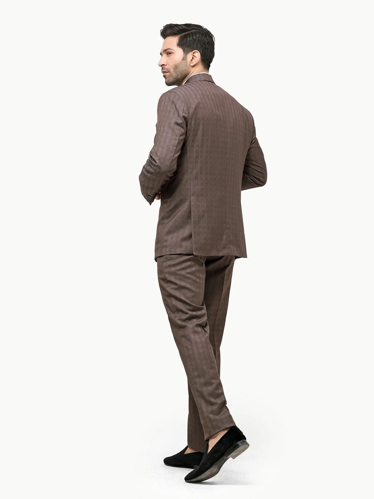 Men's Brown Coat Pant - EMTCPC22-6822 - Image 6
