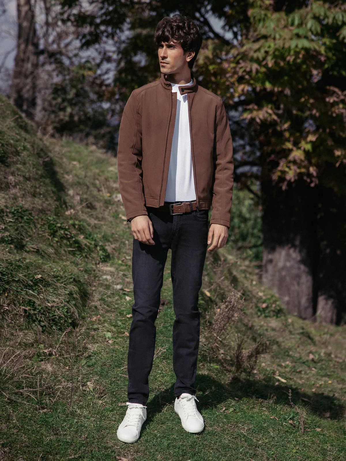 Men's Brown Jacket - EMTJ23-004 - Image 4