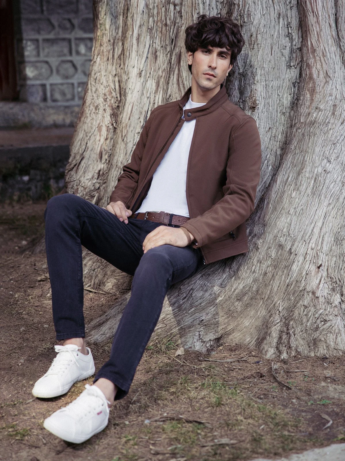 Men's Brown Jacket - EMTJ23-004 - Image 5