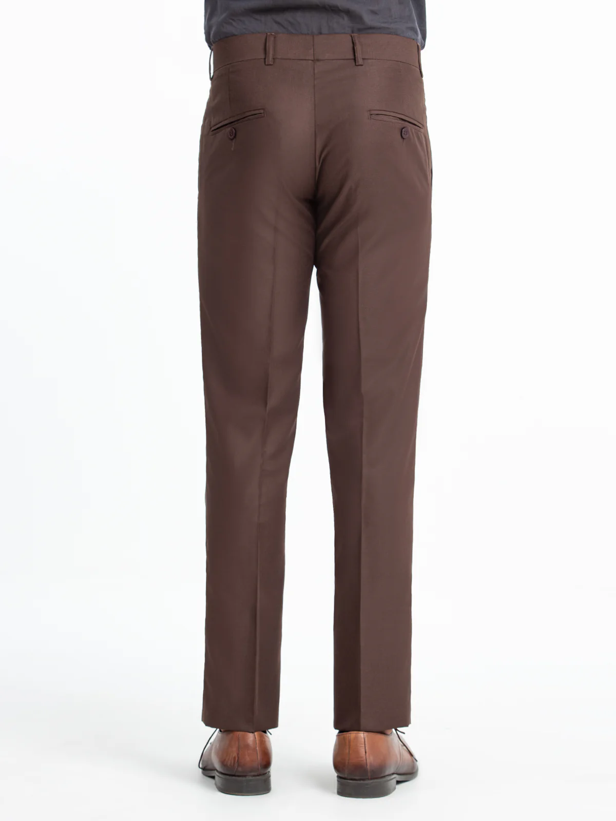 Men's Brown Pant - EMBPF23-15248 - Image 4