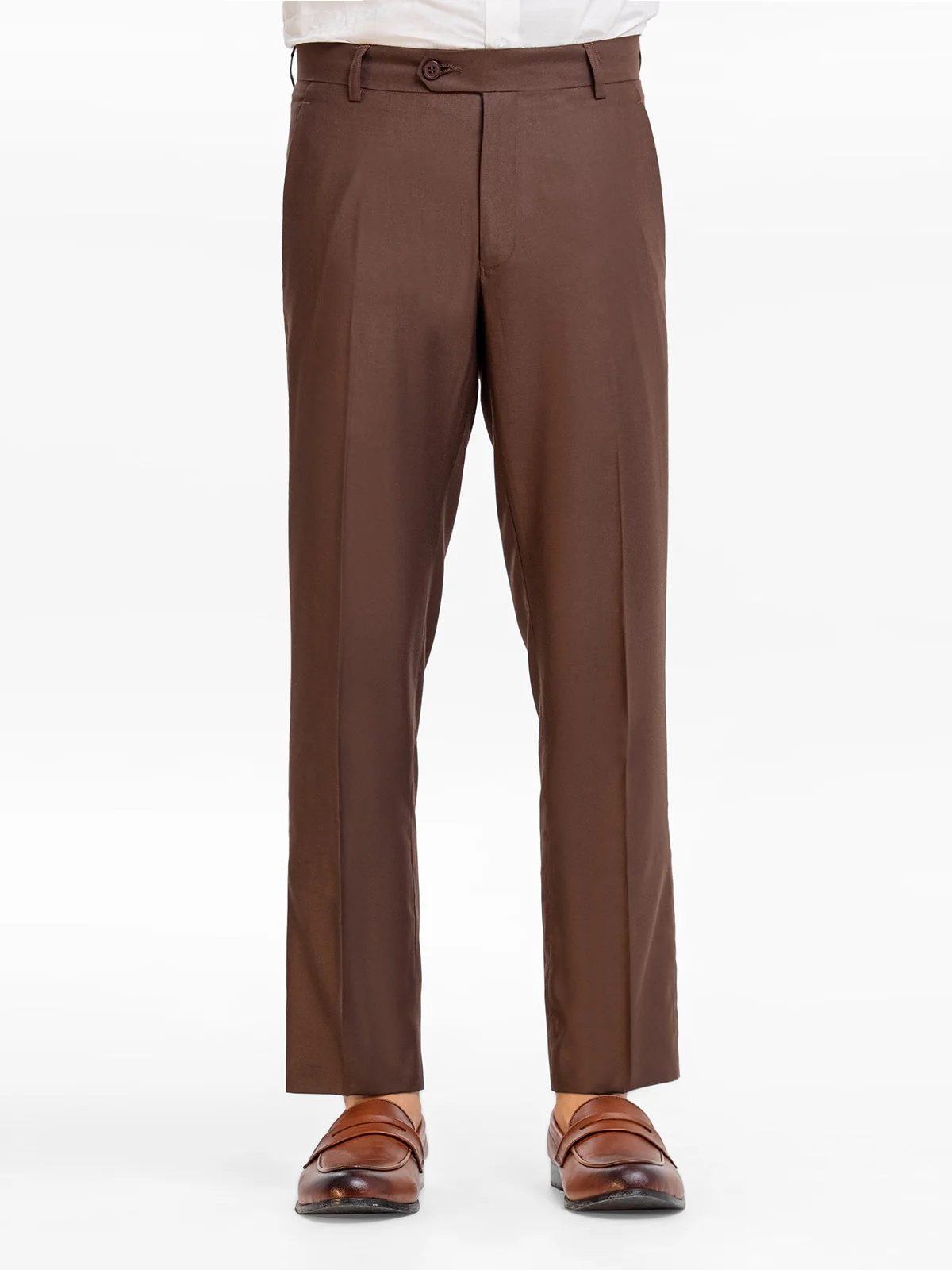 Men's Brown Pant - EMBPF23-15259 - Image 2