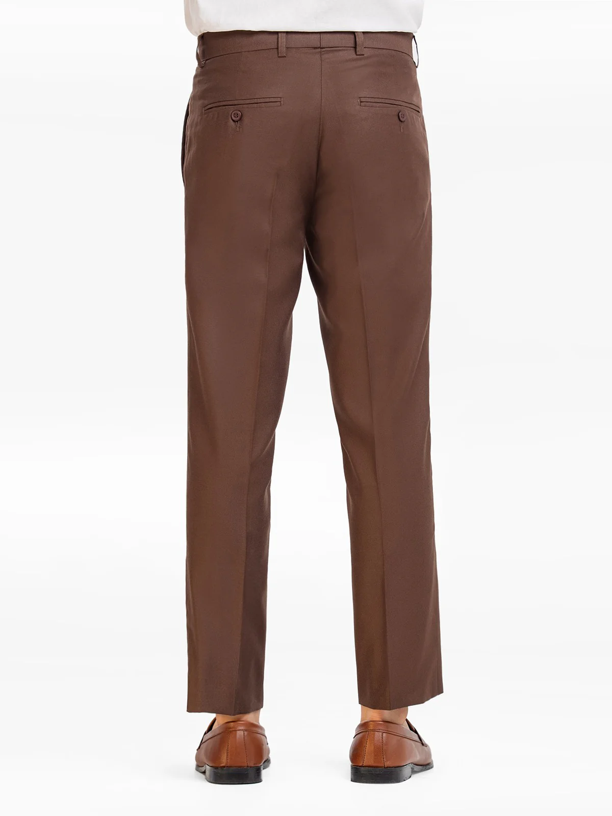 Men's Brown Pant - EMBPF23-15259 - Image 6