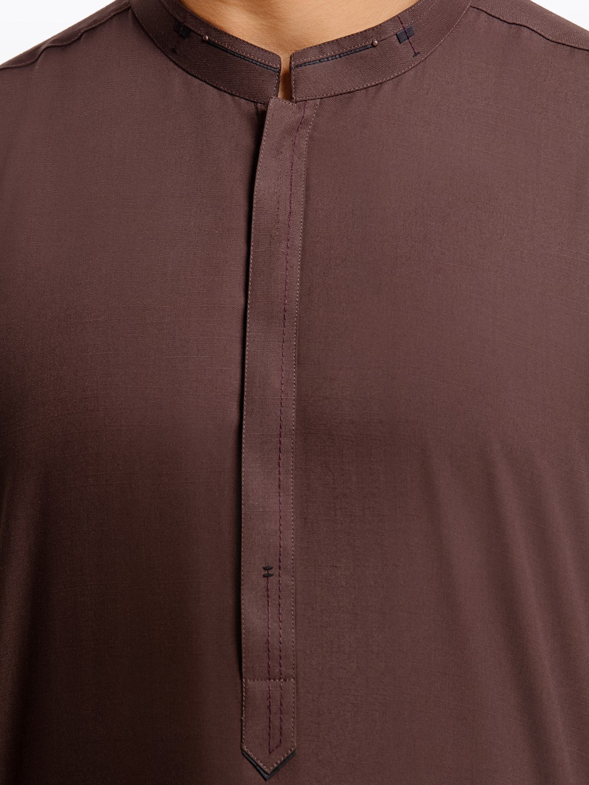 Men's Brown Shalwar Kameez - EMTSW23-99345 - Image 4