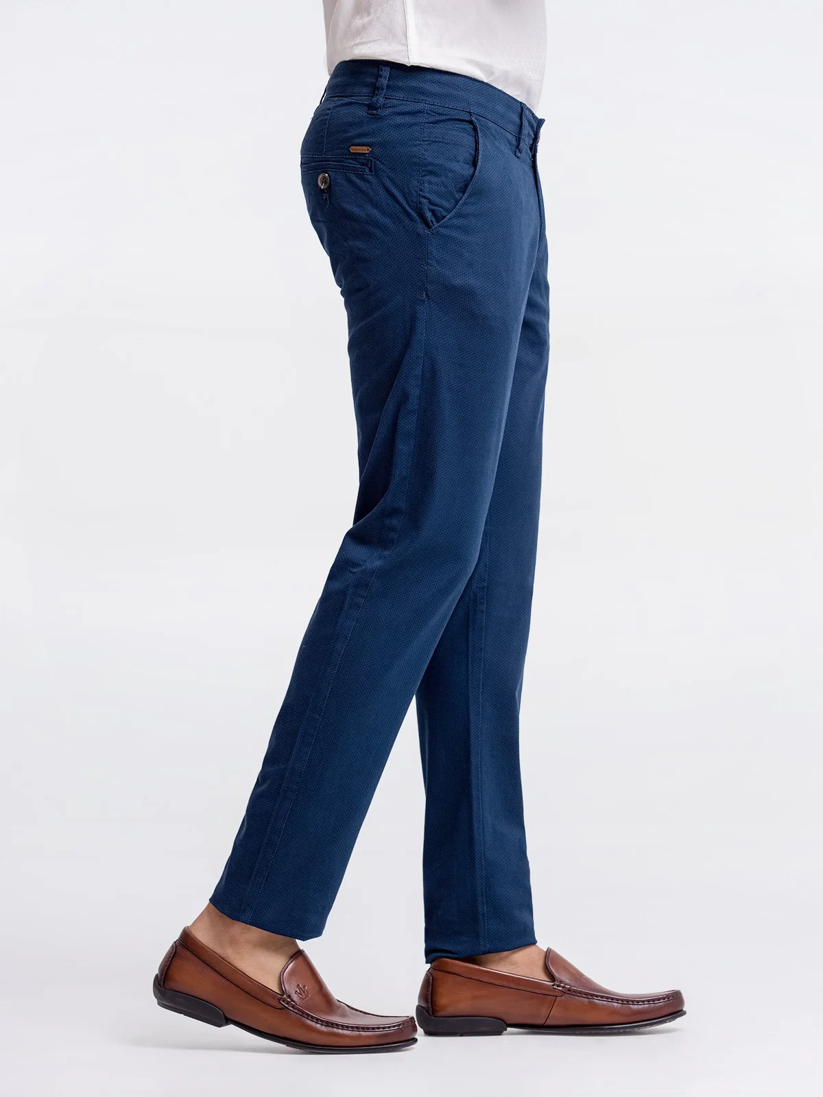Men's Charcoal Chino Pant - EMBCP22-010 - Image 3