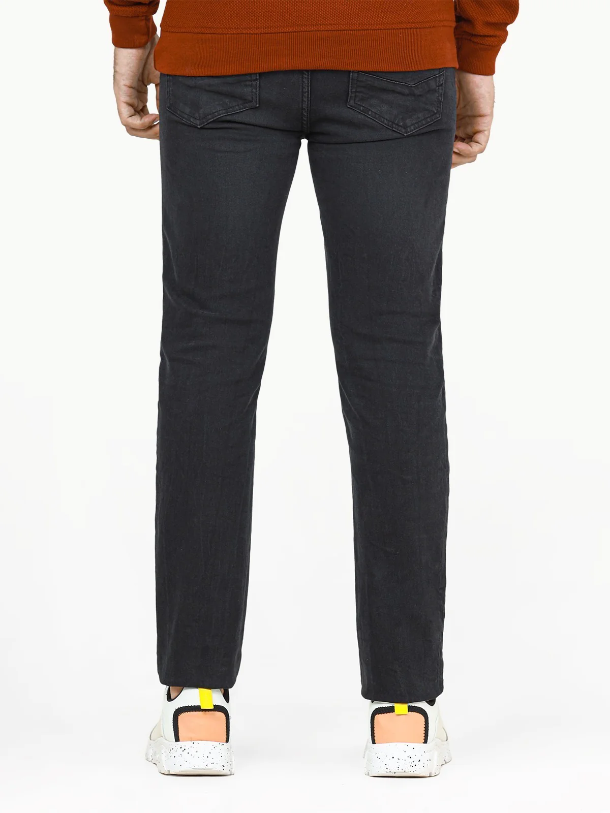 Men's Charcoal Jeans - EMBPD22-008 - Image 4