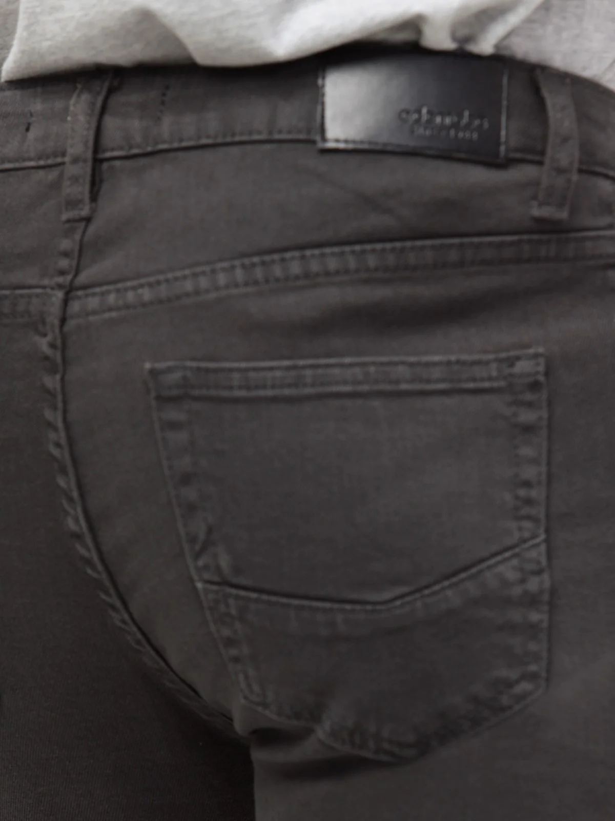 Men's Charcoal Jeans - EMBPD23-002 - Image 4