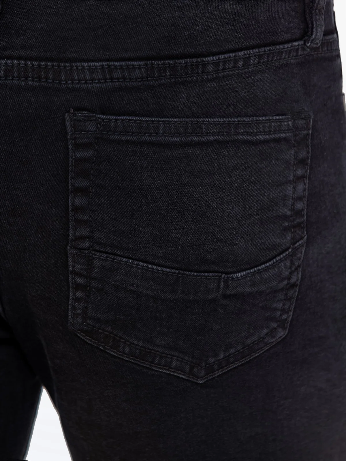 Men's Charcoal Jeans - EMBPD23-008 - Image 4