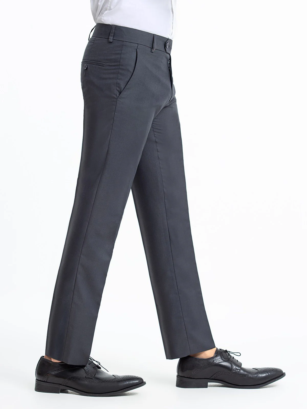 Men's Charcoal Pant - EMBPF23-15252 - Image 4