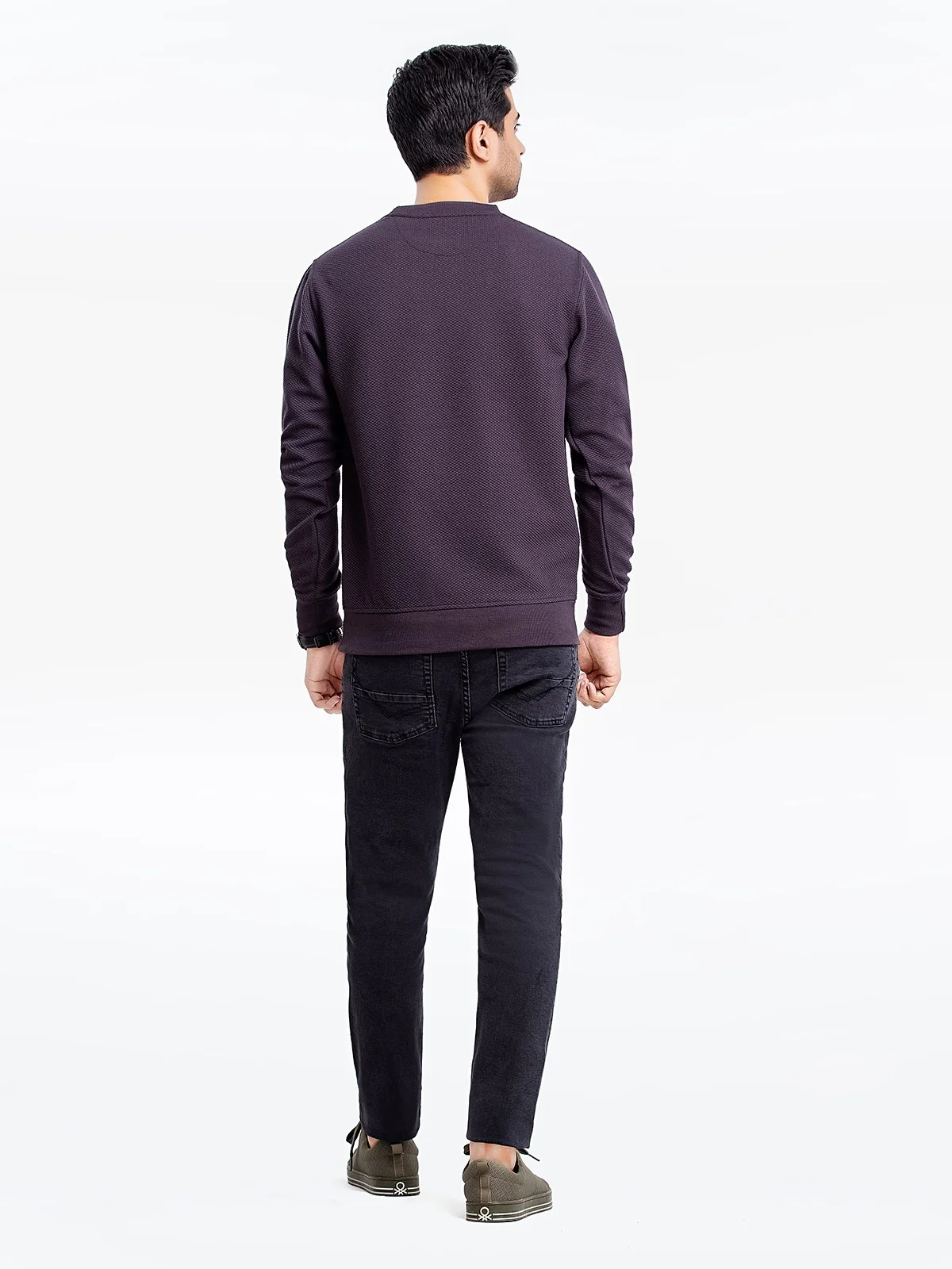 Men's Charcoal SweatShirt - EMTSS23-001 - Image 5