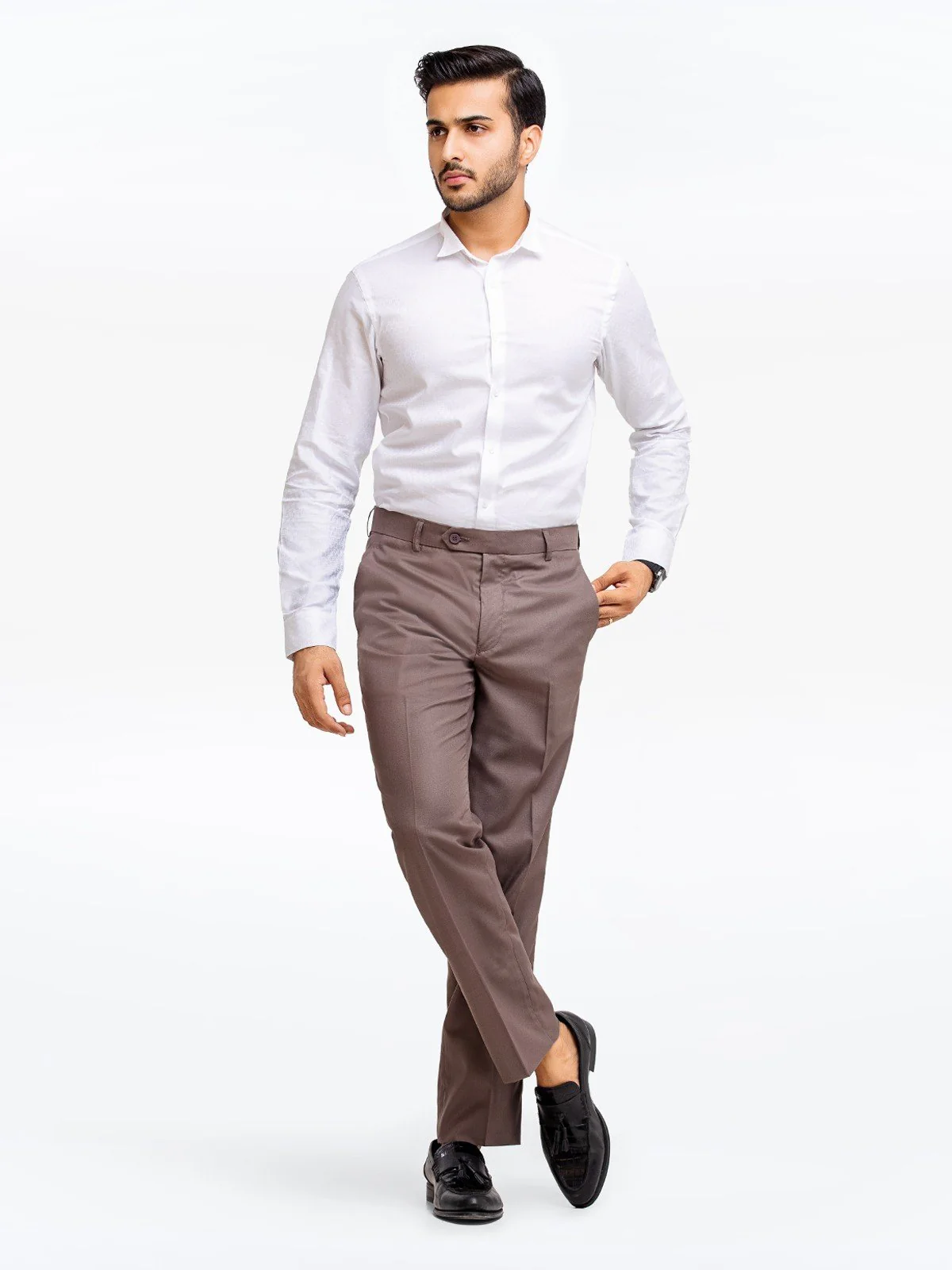 Men's Coffee Pant - EMBPF23-15260 - Image 2