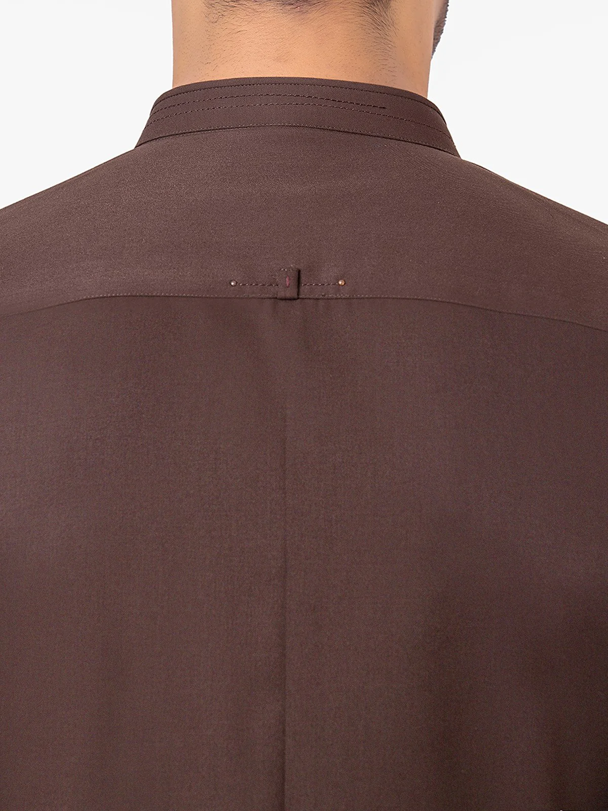 Men's Dark Brown Kurta Pajama - EMTKPT23-005 - Image 5