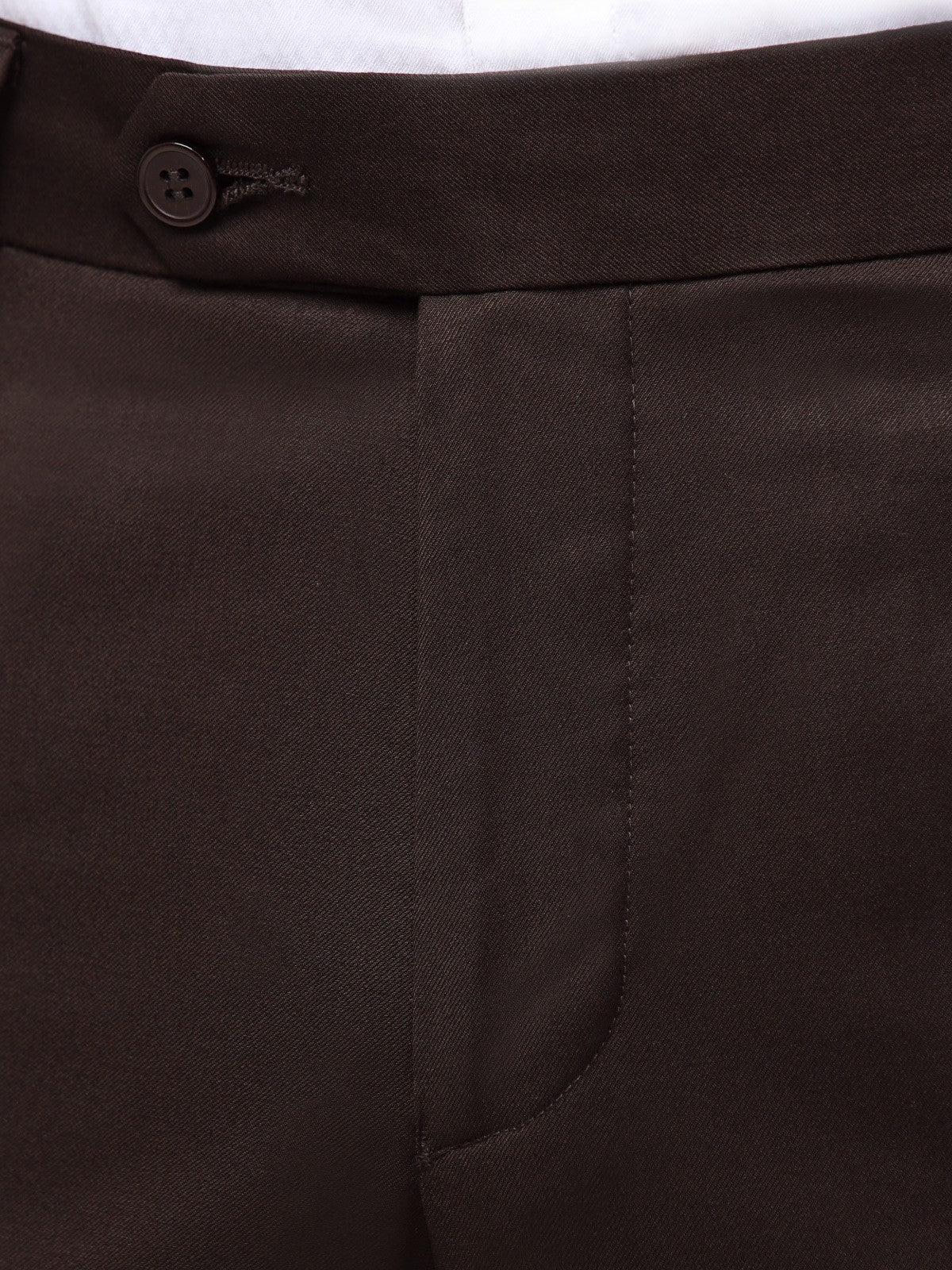 Men's Dark Brown Pant - EMBPF22-15236 - Image 4