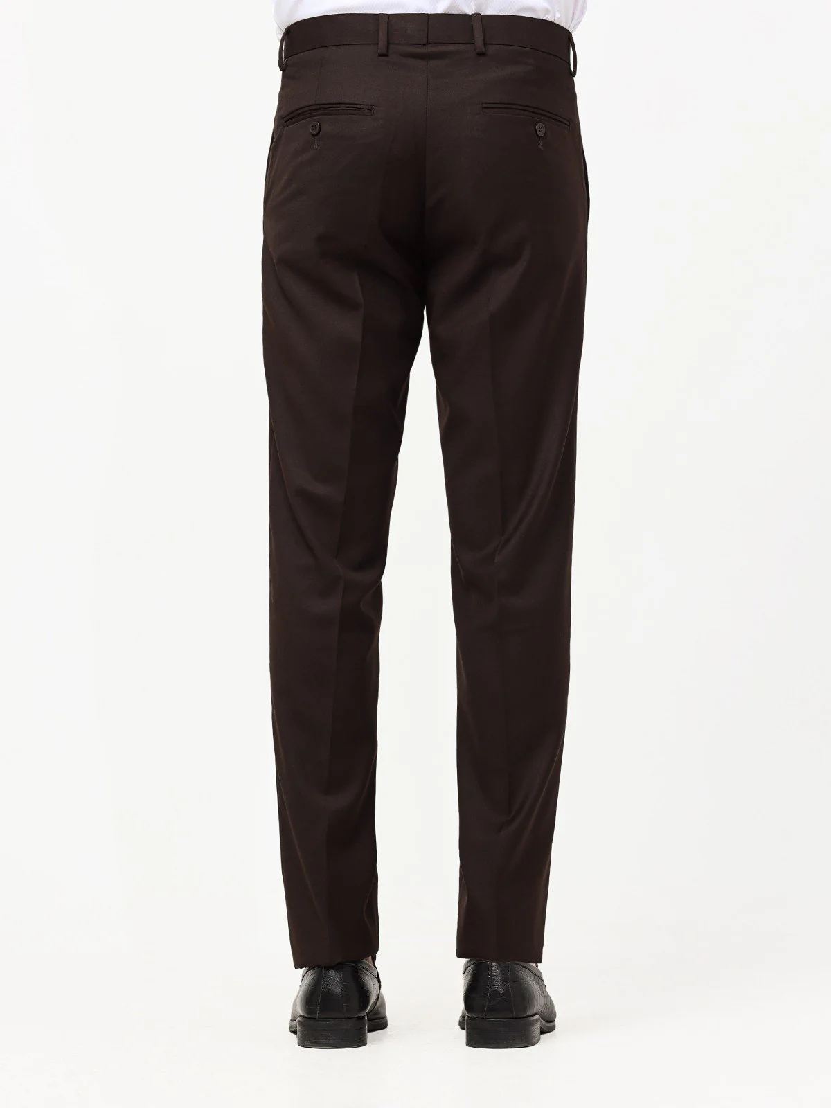 Men's Dark Brown Pant - EMBPF22-15236 - Image 6