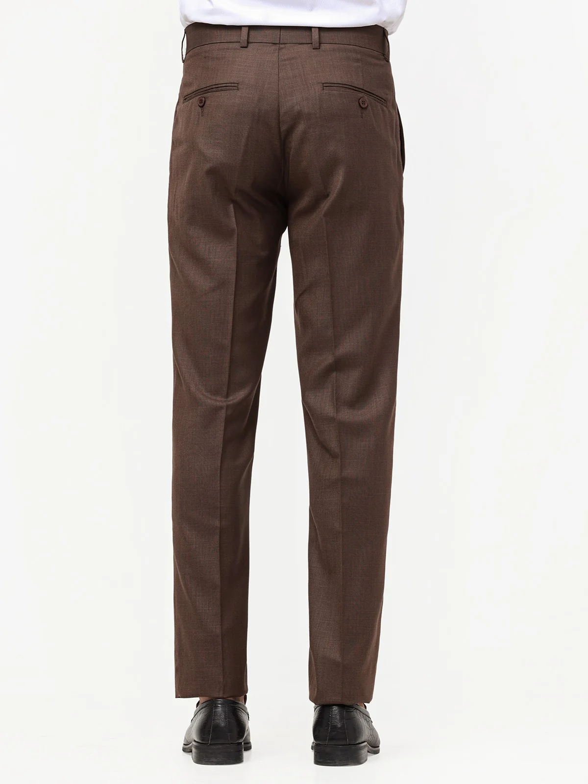 Men's Dark Brown Pant - EMBPF22-15242 - Image 6
