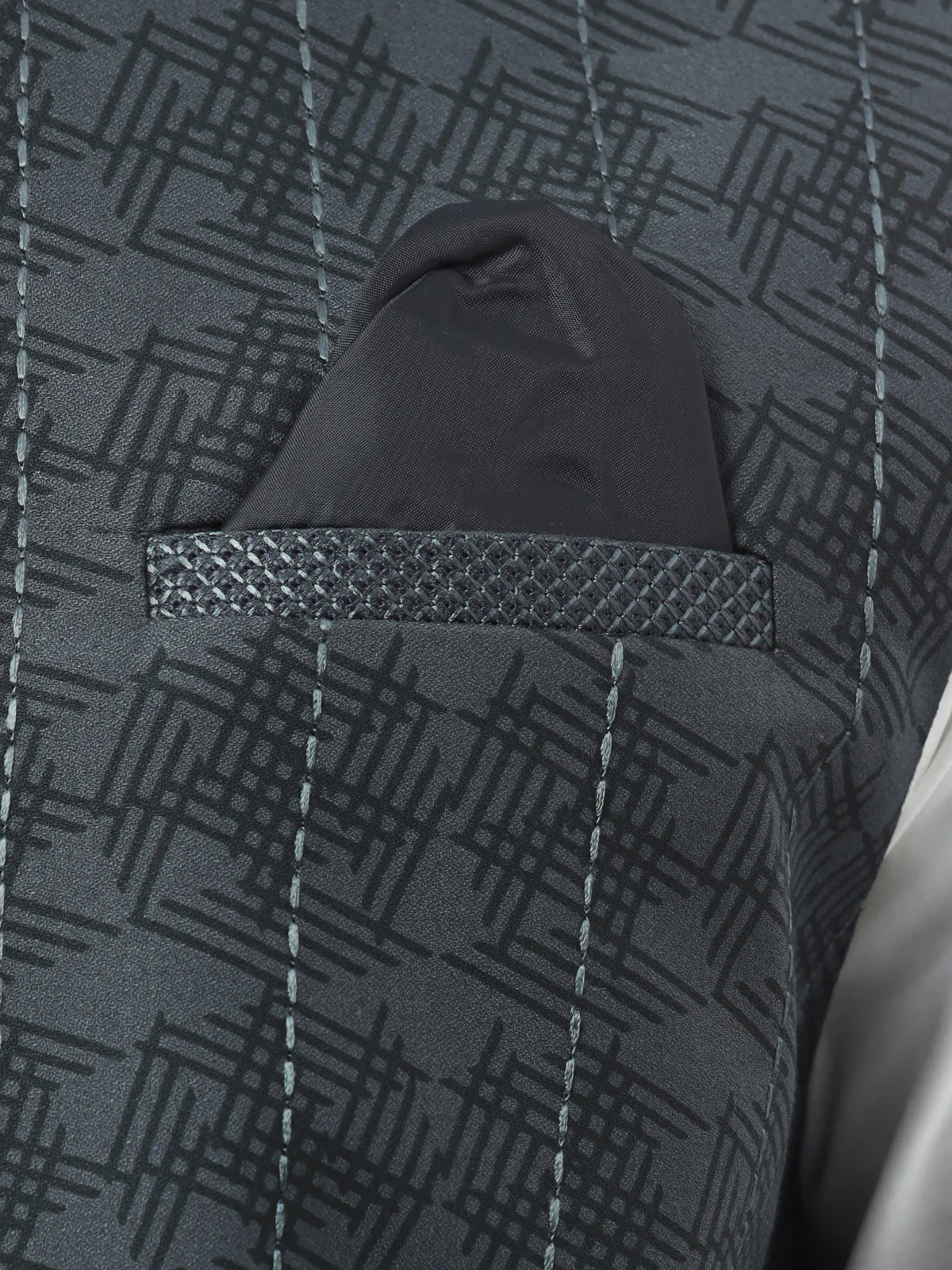 Men's Dark Green Waist Coat - EMTWC22-35763 - Image 4
