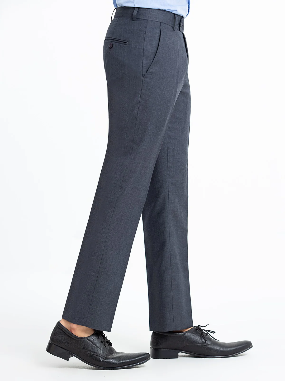 Men's Dark Grey Pant - EMBPF22-15243 - Image 3
