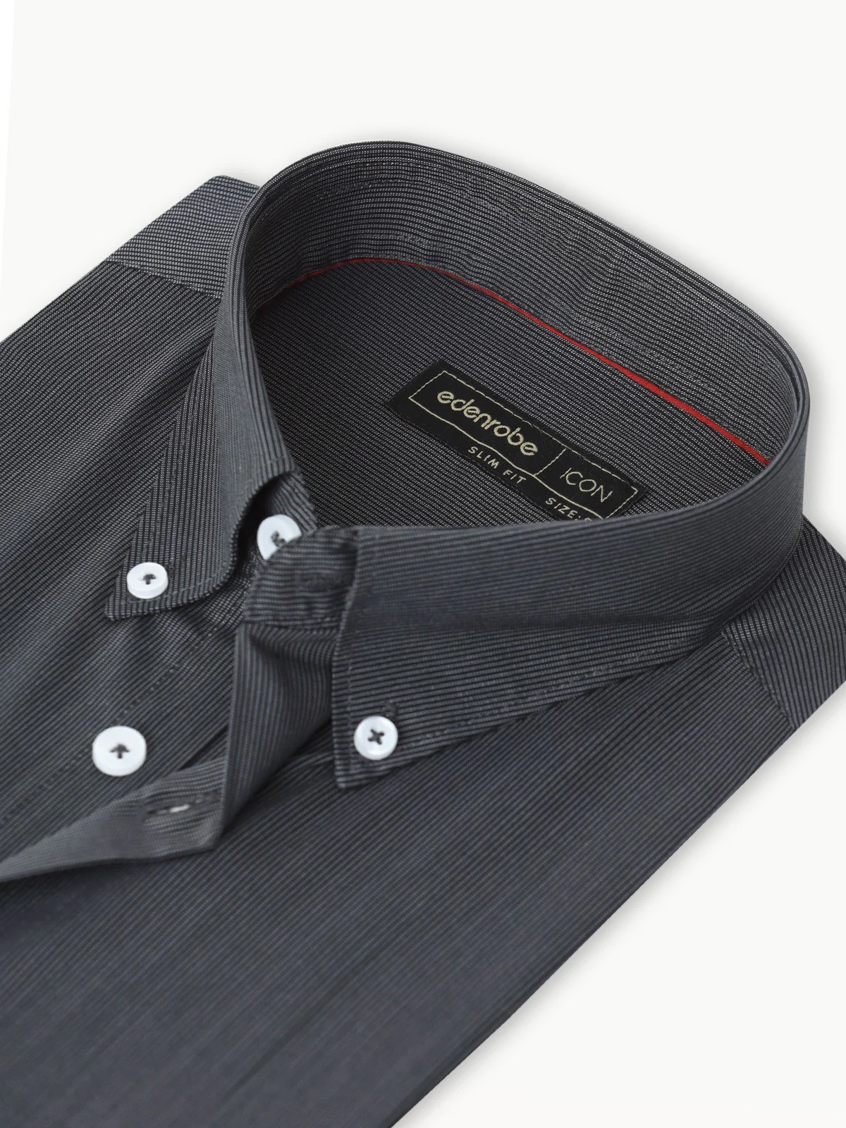 Men's Dark Grey Shirt - EMTSI22-50285 - Image 2