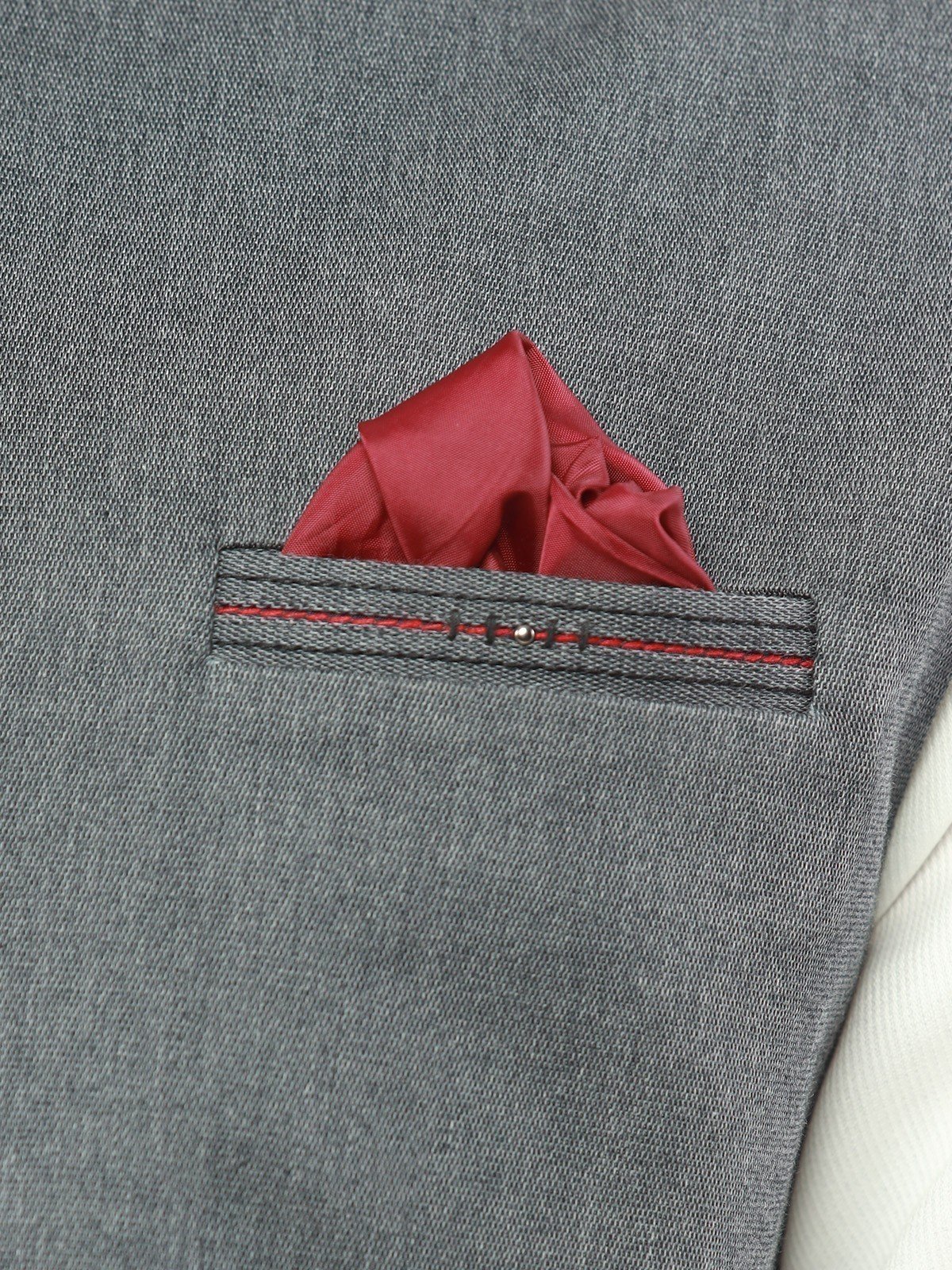 Men's Dark Grey Waist Coat - EMTWC22-35812 - Image 4