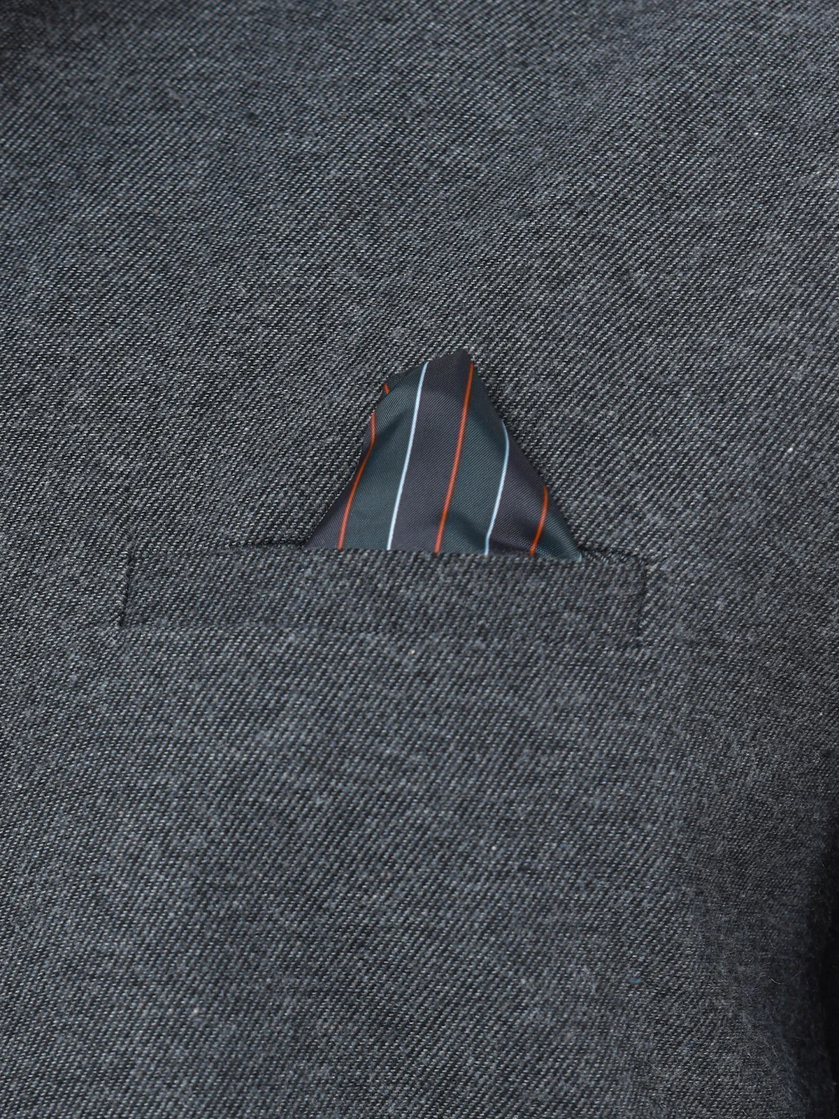 Men's Dark Grey Waist Coat - EMTWC22-35820 - Image 4