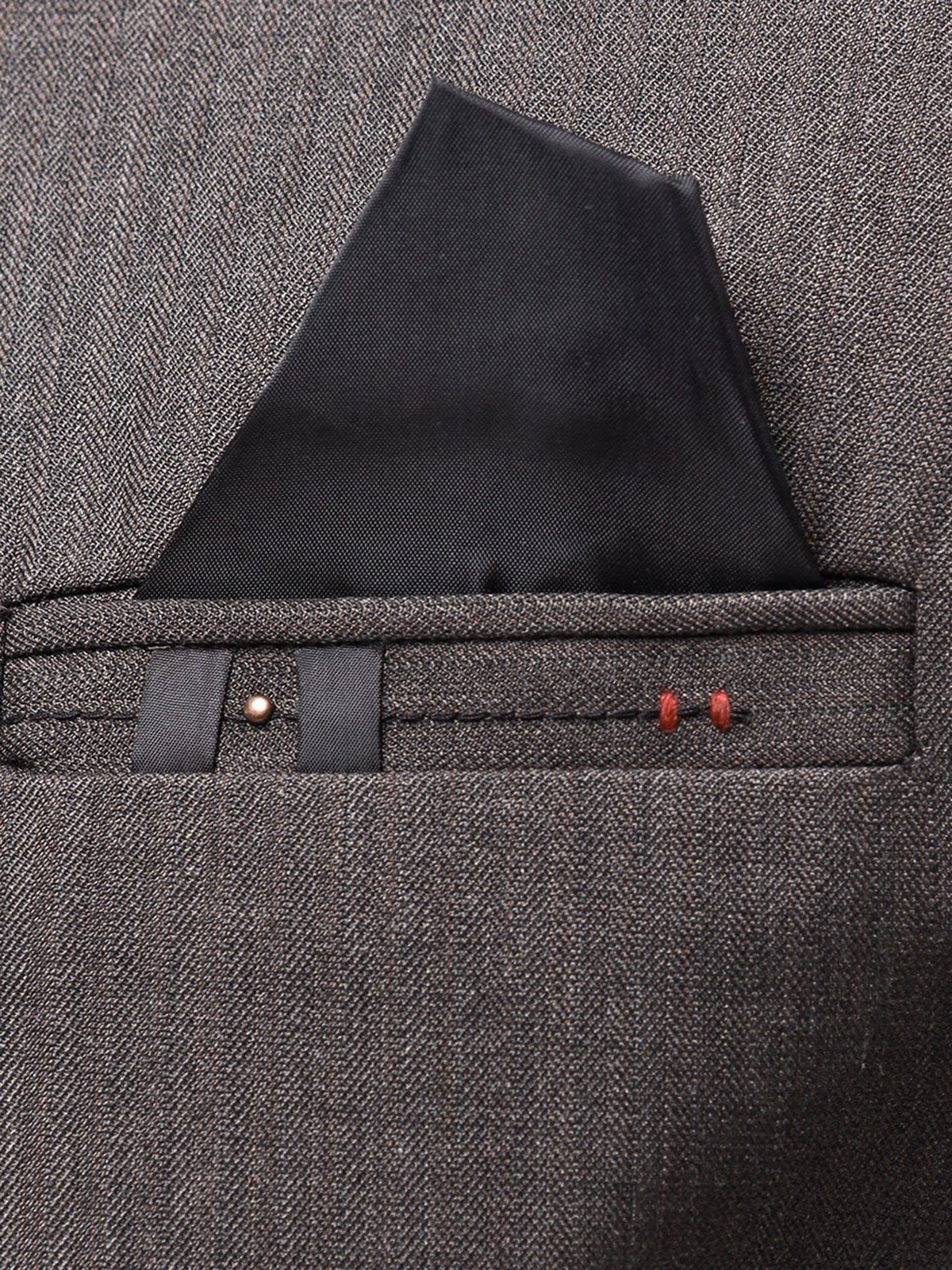 Men's Dark Grey Waist Coat - EMTWC23-35870 - Image 5